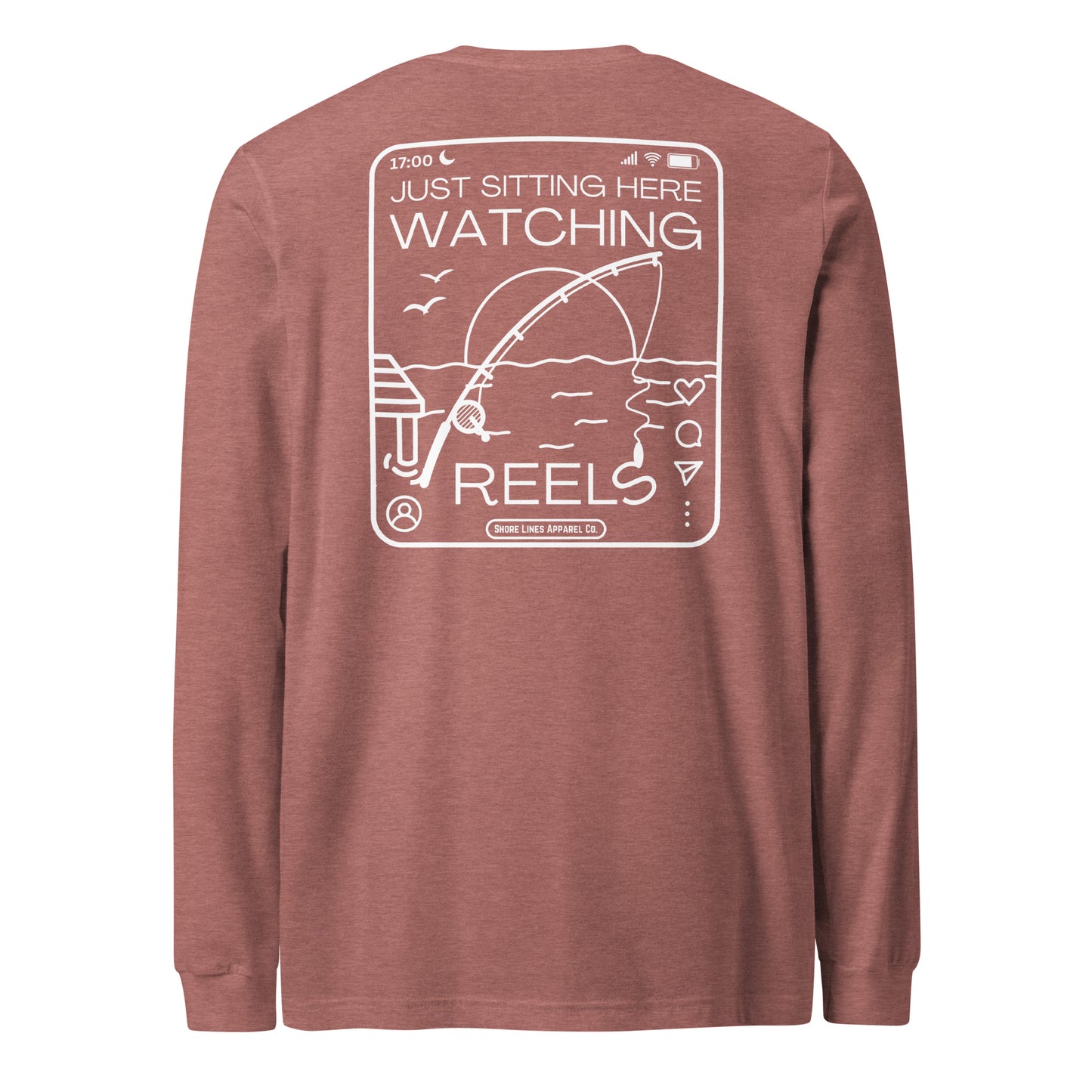 Watching Reels | Core LS-mauve-Shore Lines Apparel Co.
