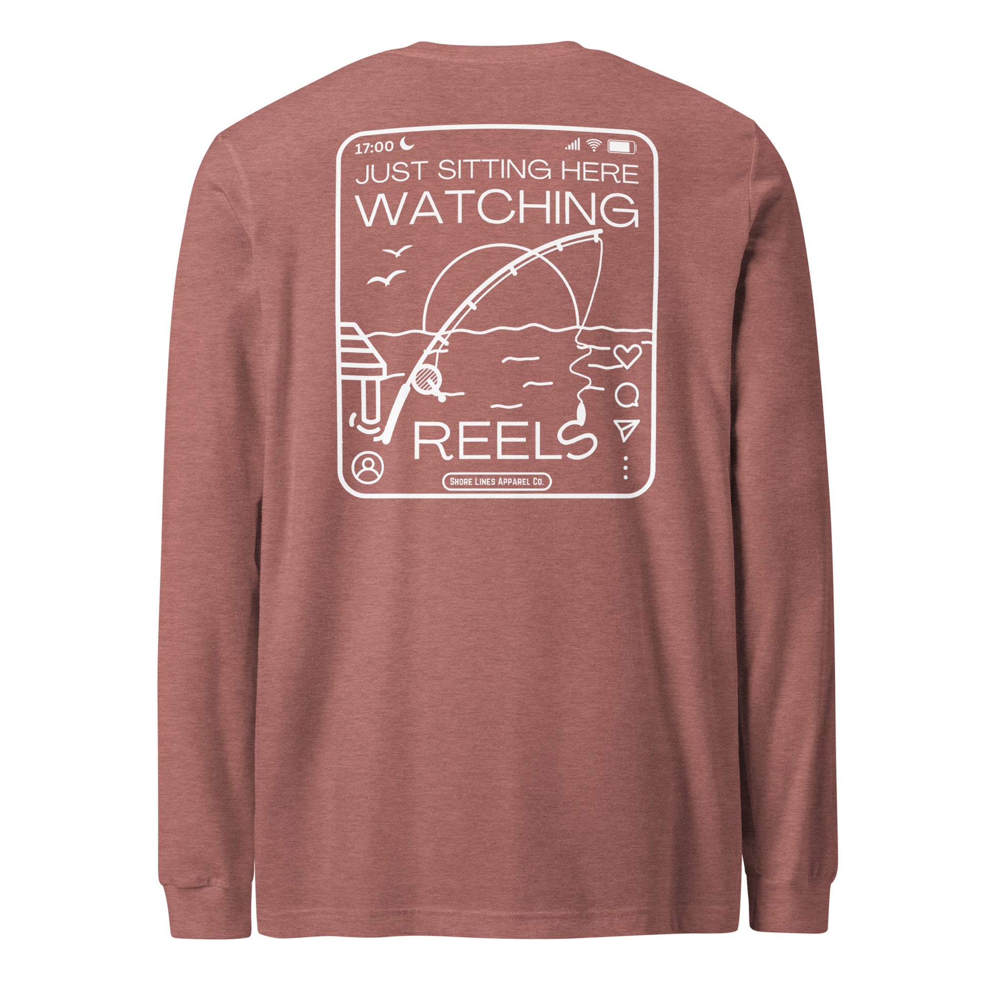Watching Reels | Core LS-mauve-Shore Lines Apparel Co.