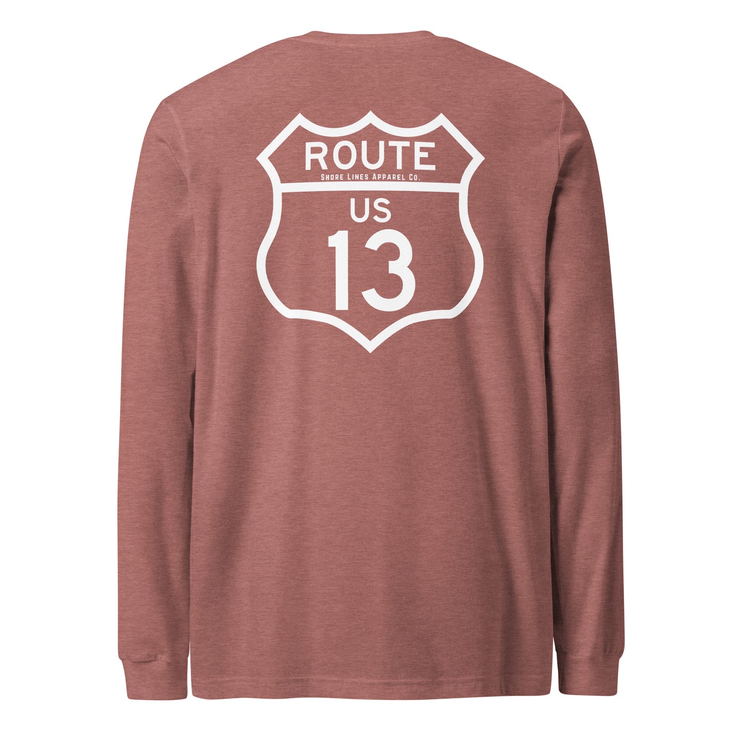 Route 13 | Core LS-mauve-Shore Lines Apparel Co.