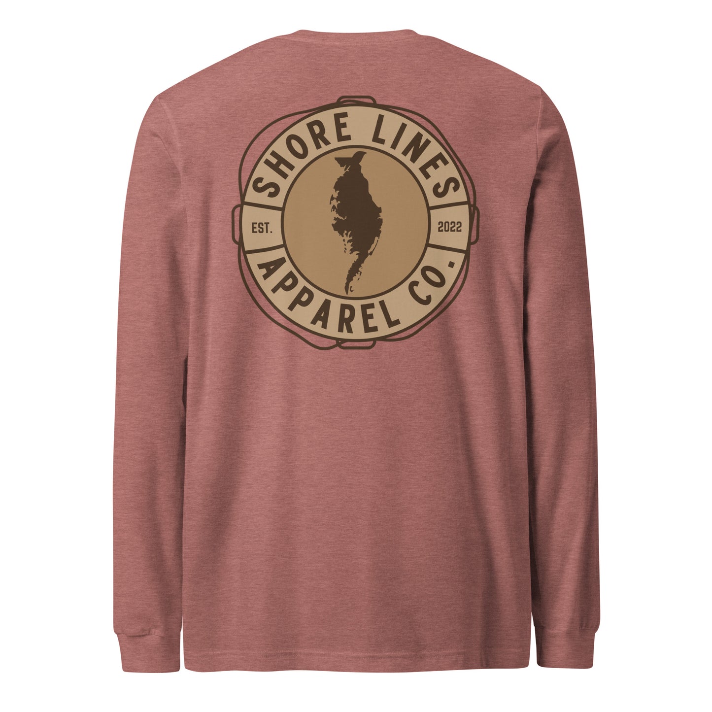 Shore Lines™ Espresso | Core LS-mauve-Shore Lines Apparel Co.