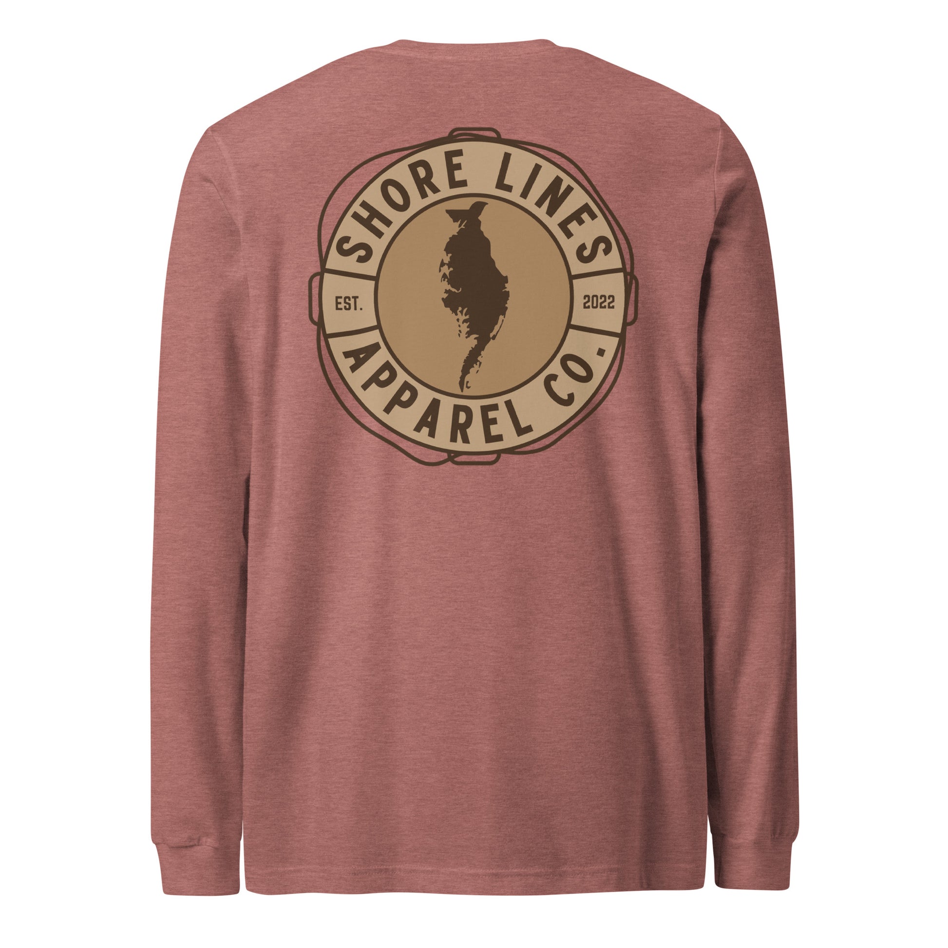 Shore Lines™ Espresso | Core LS-mauve-Shore Lines Apparel Co.