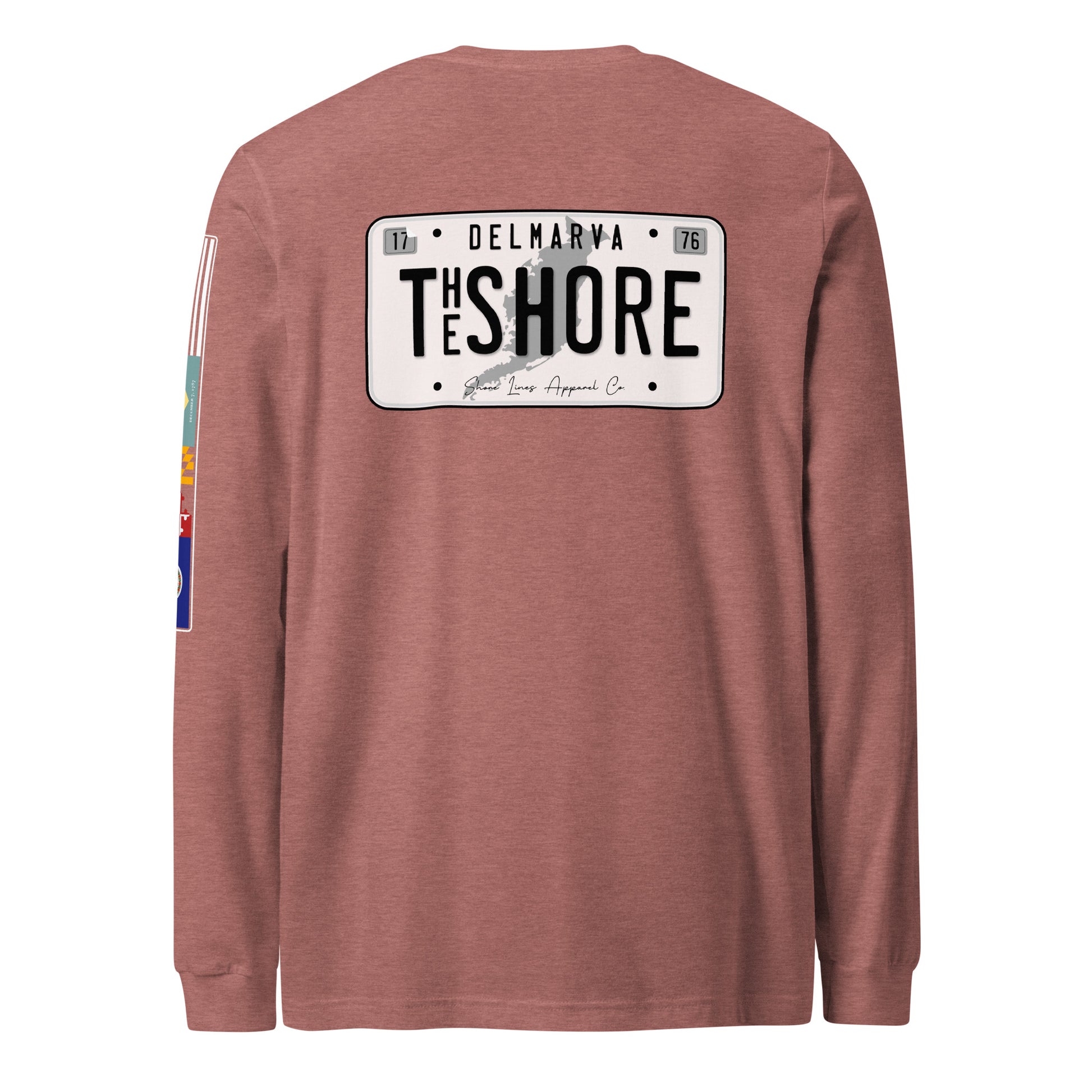 License Plate | Core LS P-mauve-Shore Lines Apparel Co.