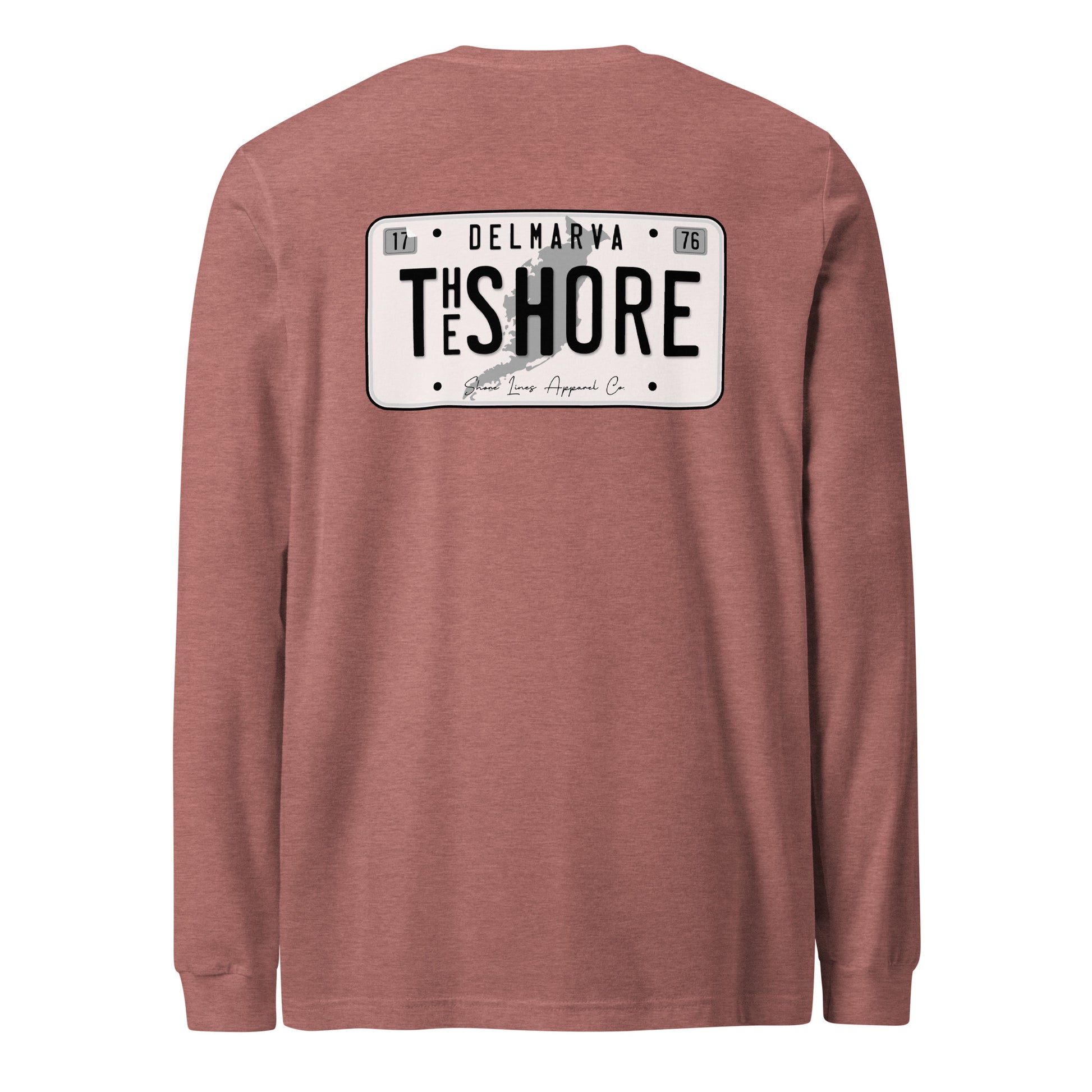 License Plate | Core LS-mauve-Shore Lines Apparel Co.