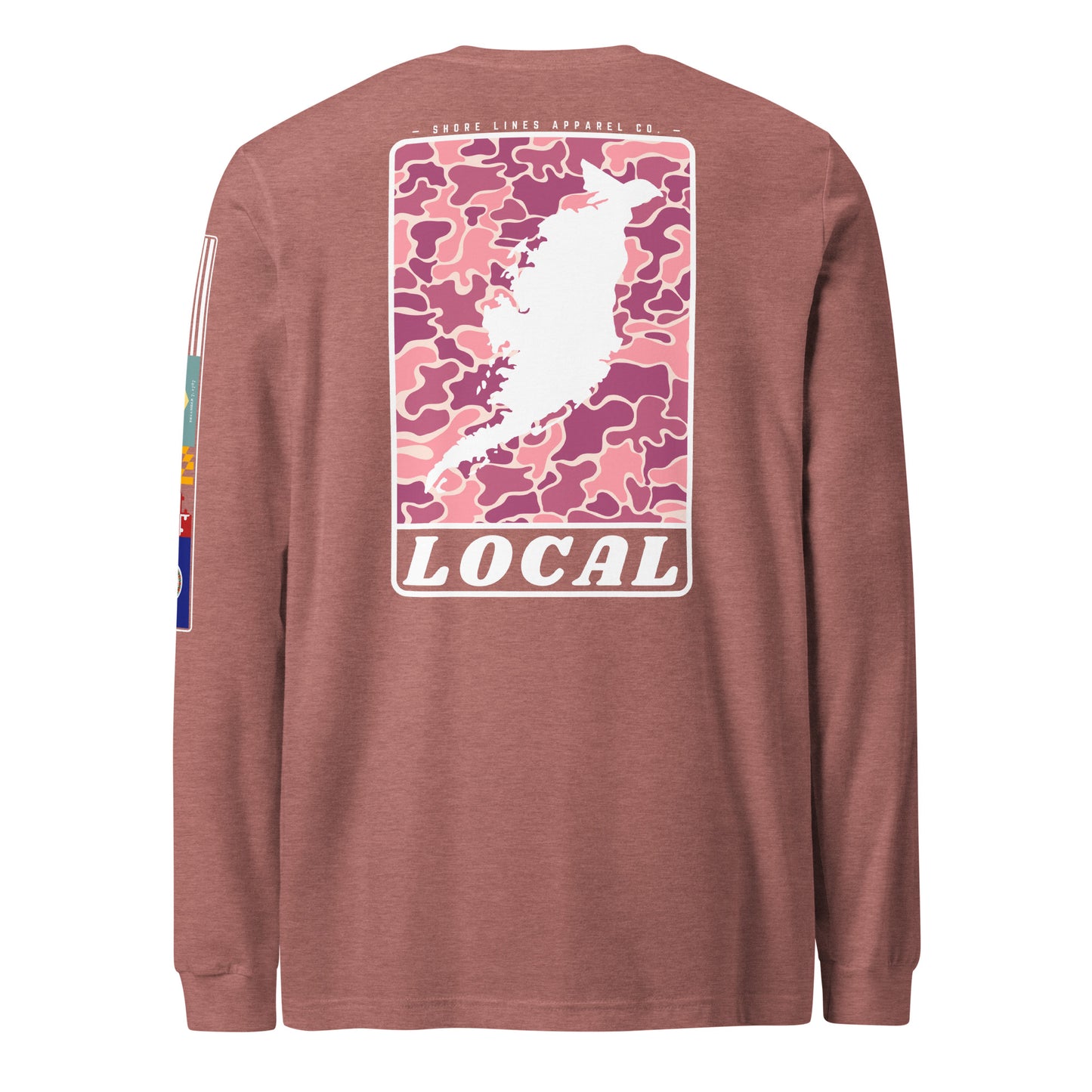 LOCAL (pink) | Core LS P-mauve-Shore Lines Apparel Co.