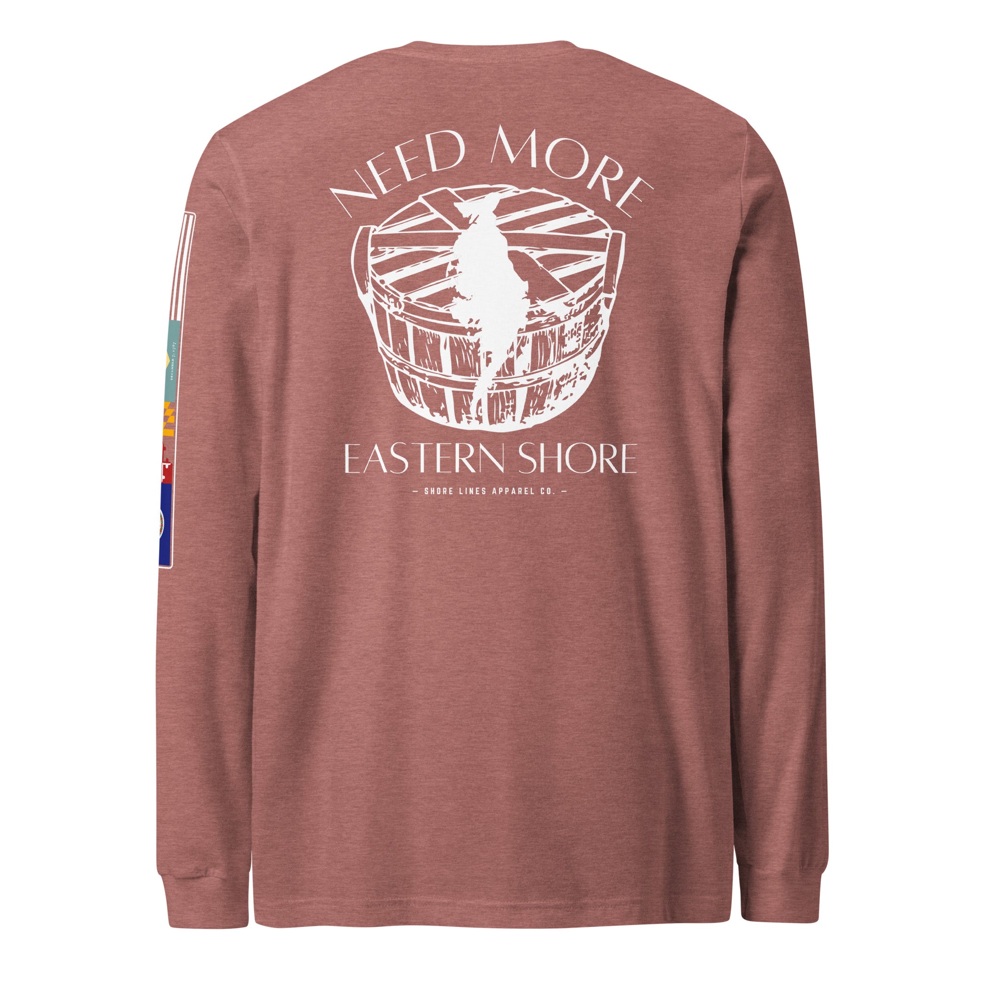 Need More Eastern Shore | LS P-mauve-Shore Lines Apparel Co.