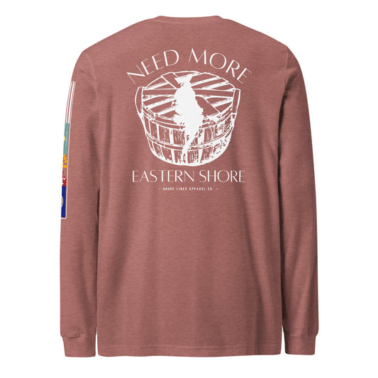 Need More Eastern Shore | LS P-mauve-Shore Lines Apparel Co.
