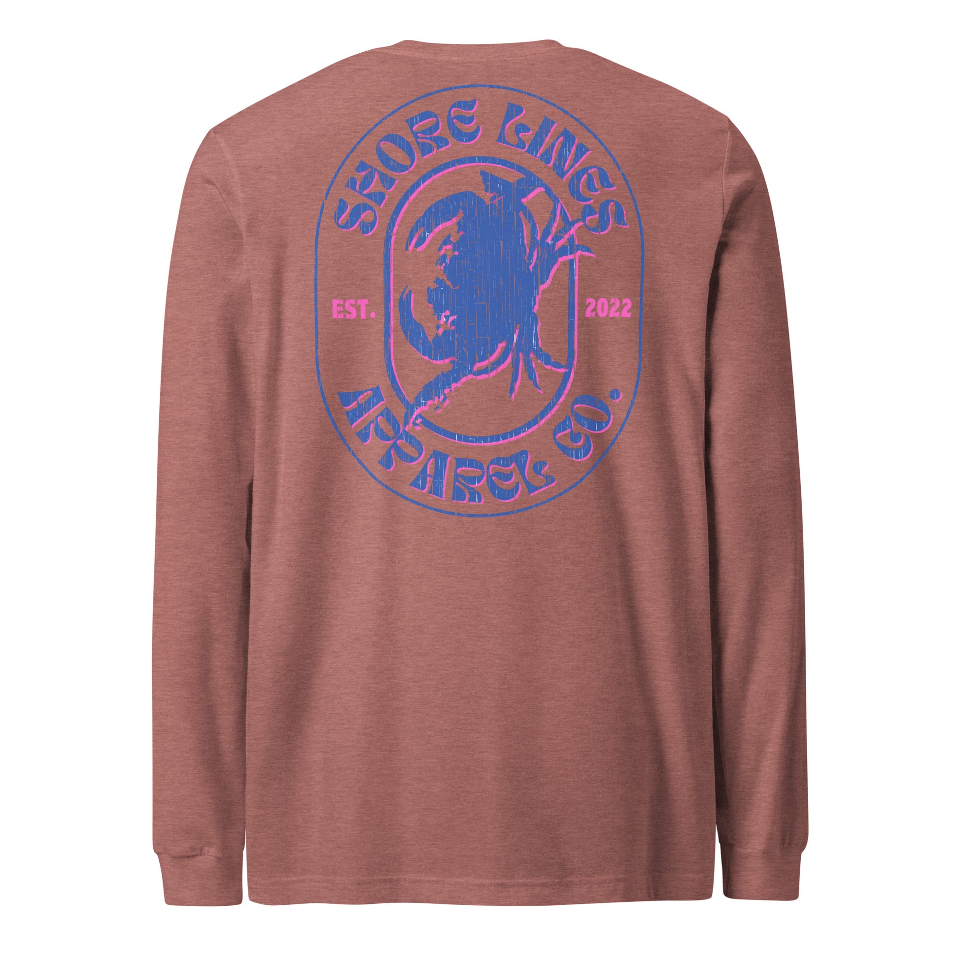 Shore Lines Retro | Core LS-mauve-Shore Lines Apparel Co.