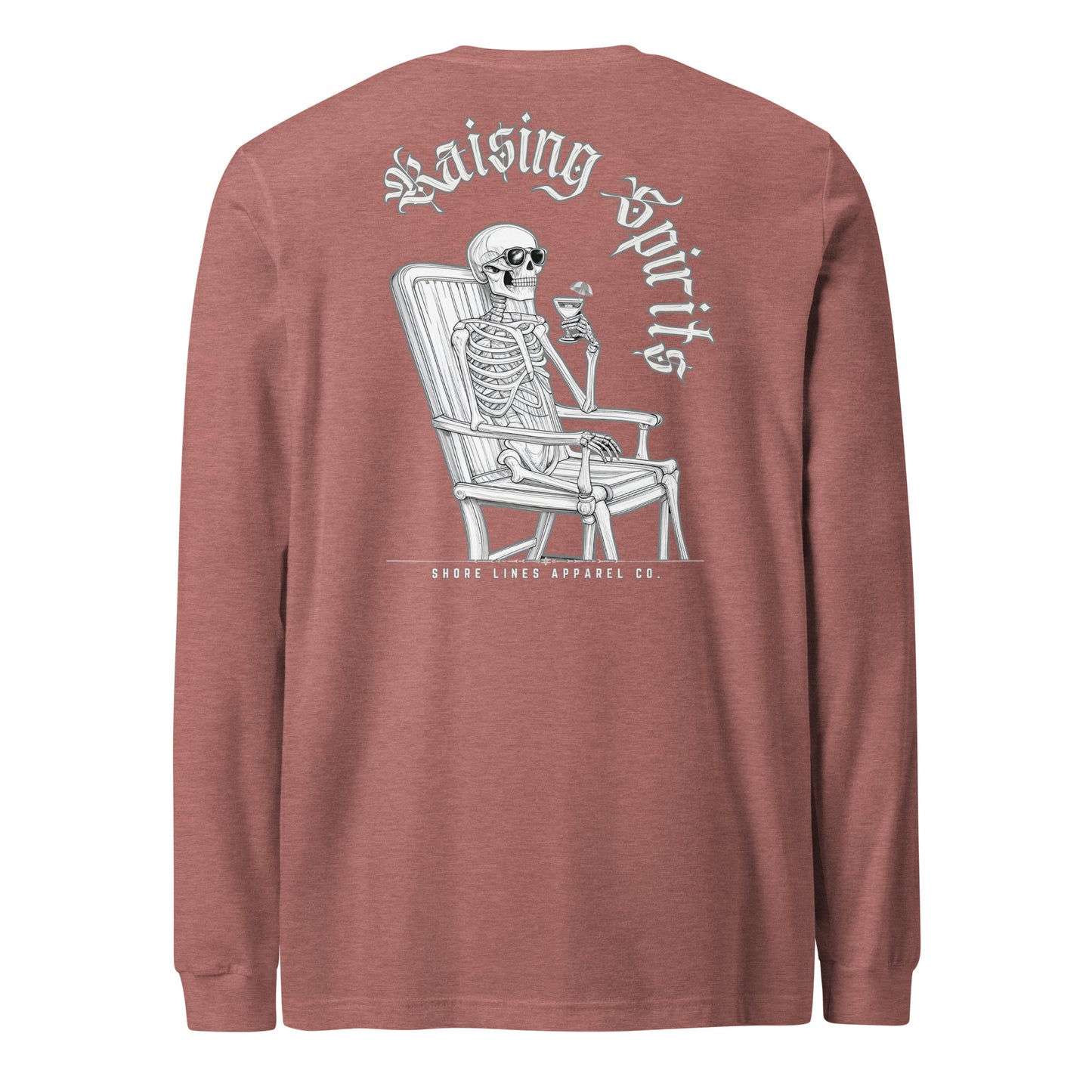 Raising Spirits | Core LS-mauve-Shore Lines Apparel Co.
