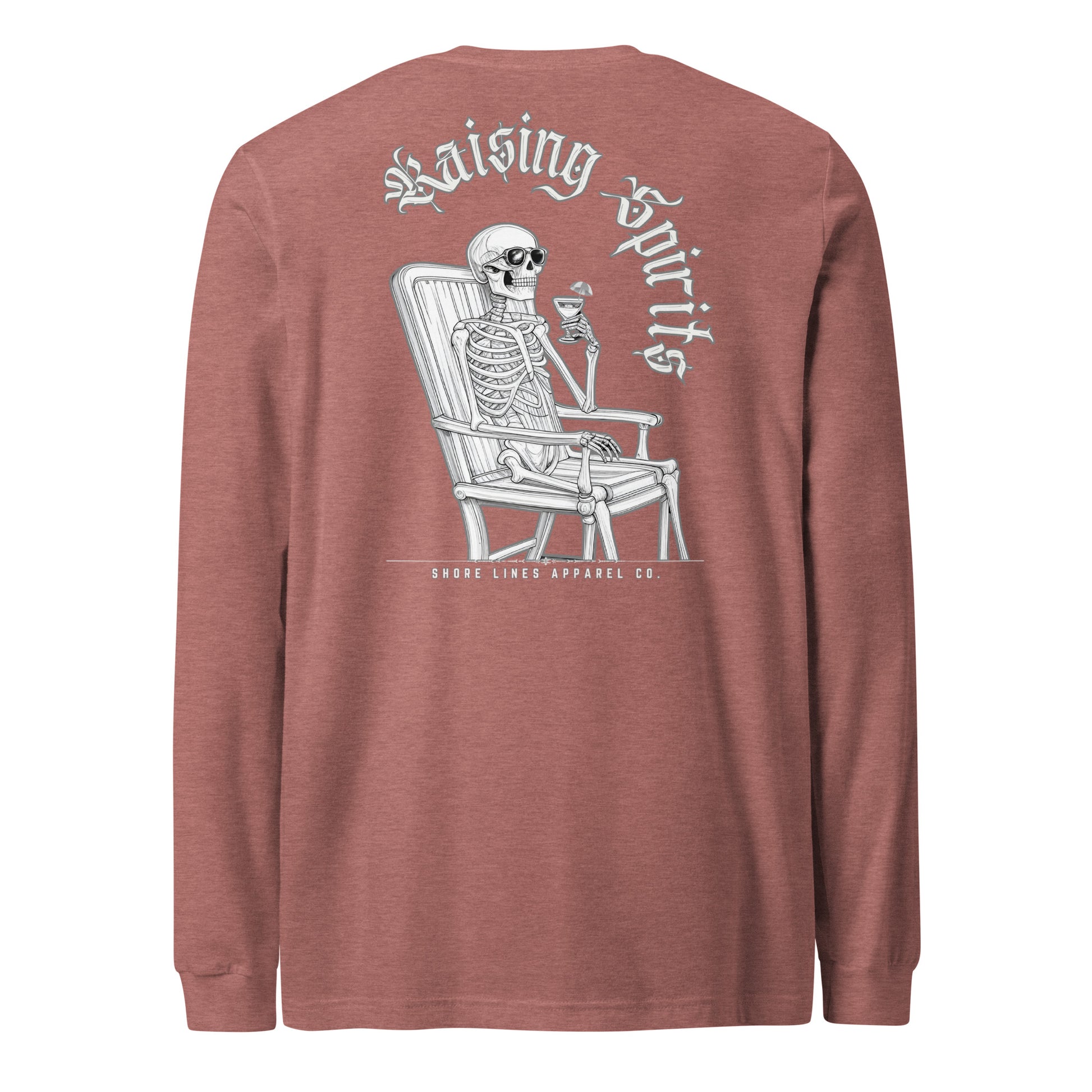 Raising Spirits | Core LS-mauve-Shore Lines Apparel Co.