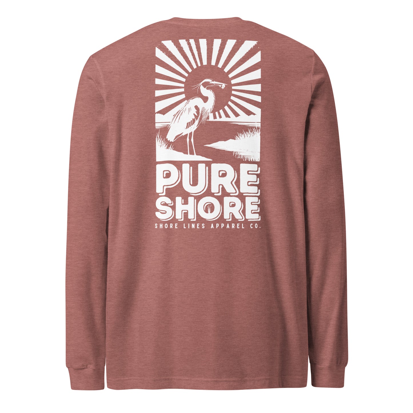 Pure Shore | LS-mauve-Shore Lines Apparel Co.
