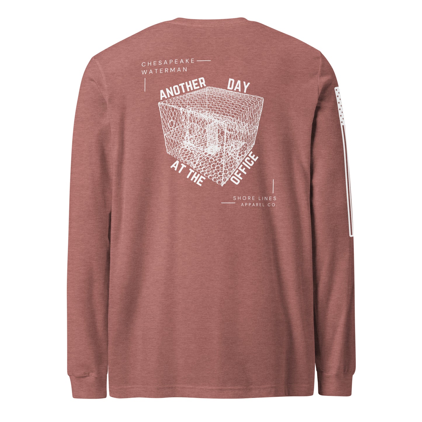 A Waterman's Day | Long Sleeve P-mauve-Shore Lines Apparel Co.