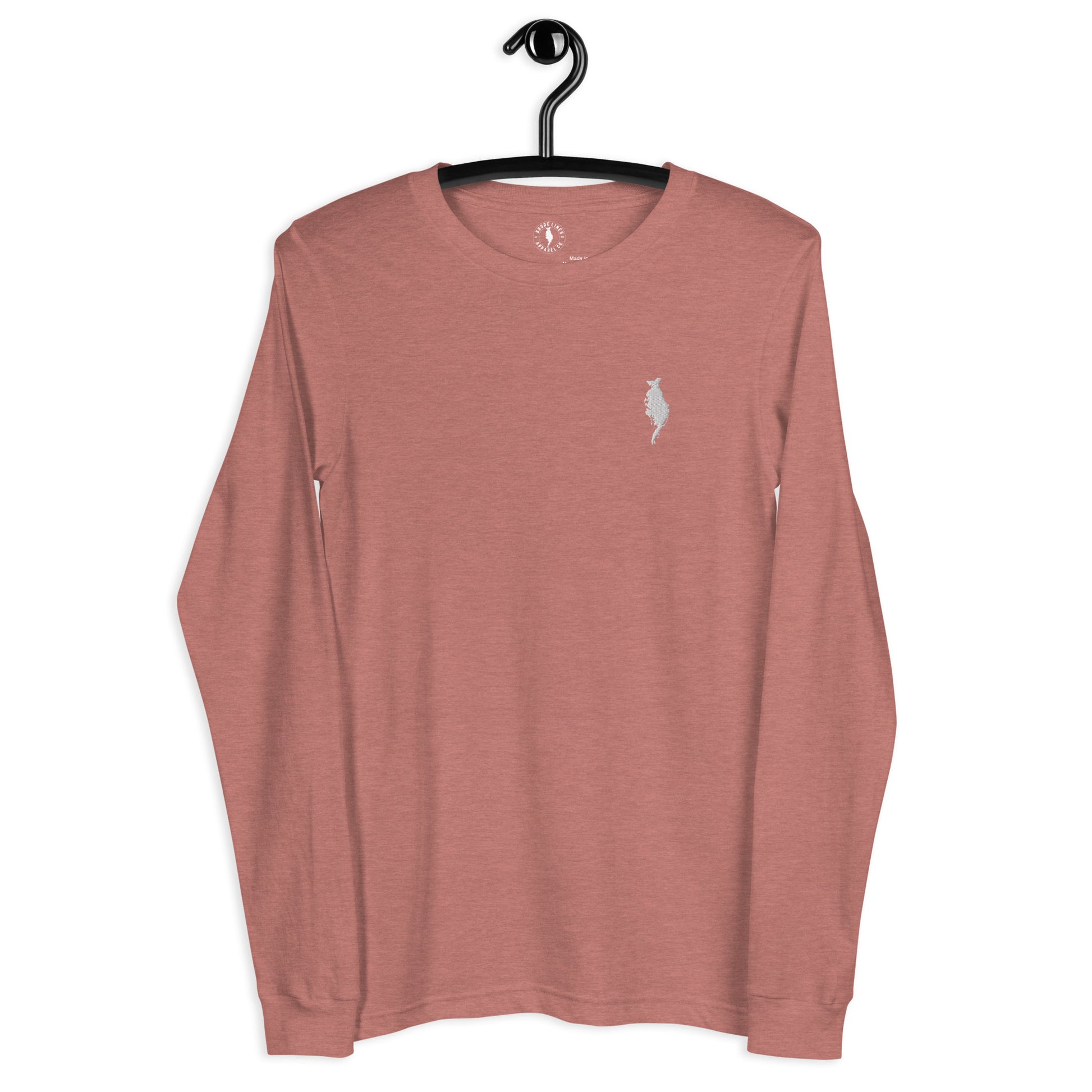 Simple Core LS-mauve-Shore Lines Apparel Co.