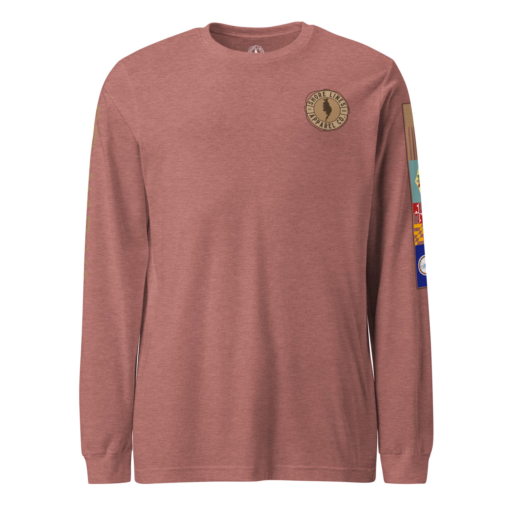 Shore Lines™ Espresso | Core LS P-mauve-Shore Lines Apparel Co.