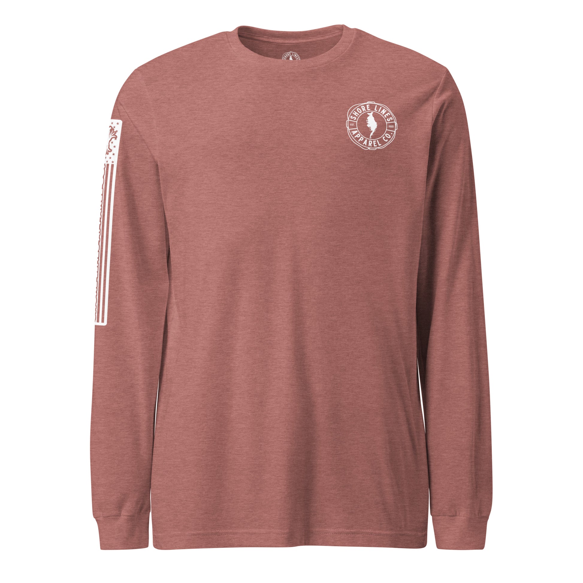 Raising Spirits | Long Sleeve P-mauve-Shore Lines Apparel Co.