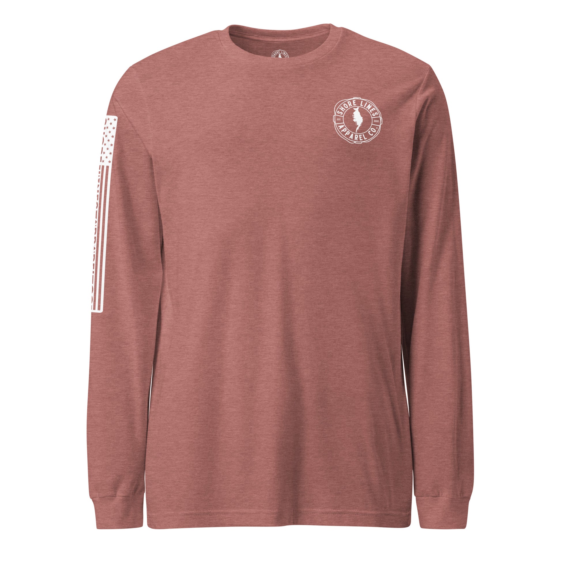 The Right Side CBB | Long Sleeve P-mauve-Shore Lines Apparel Co.