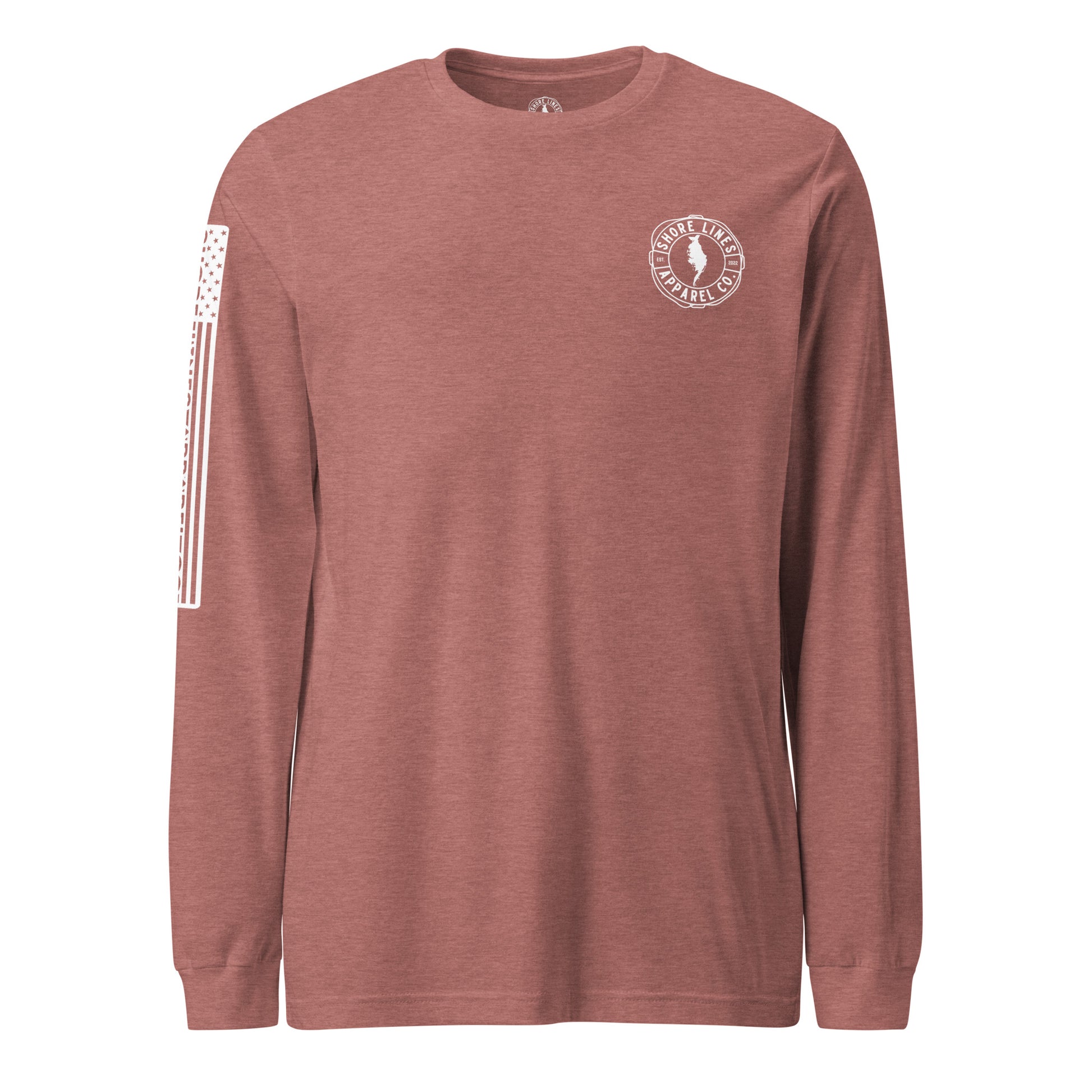 Maryland | Long Sleeve P-mauve-Shore Lines Apparel Co.