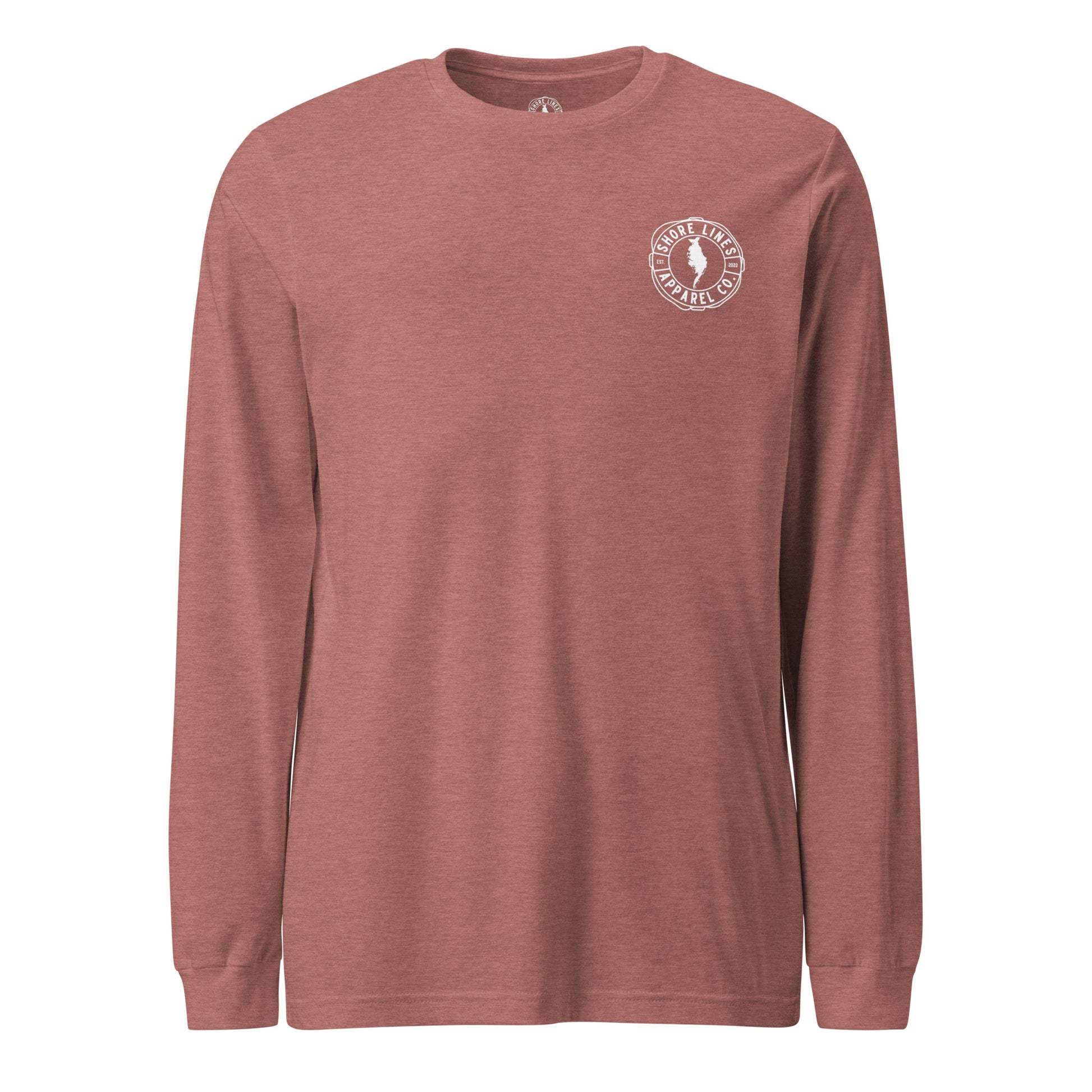 Maryland | Long Sleeve-mauve-Shore Lines Apparel Co.
