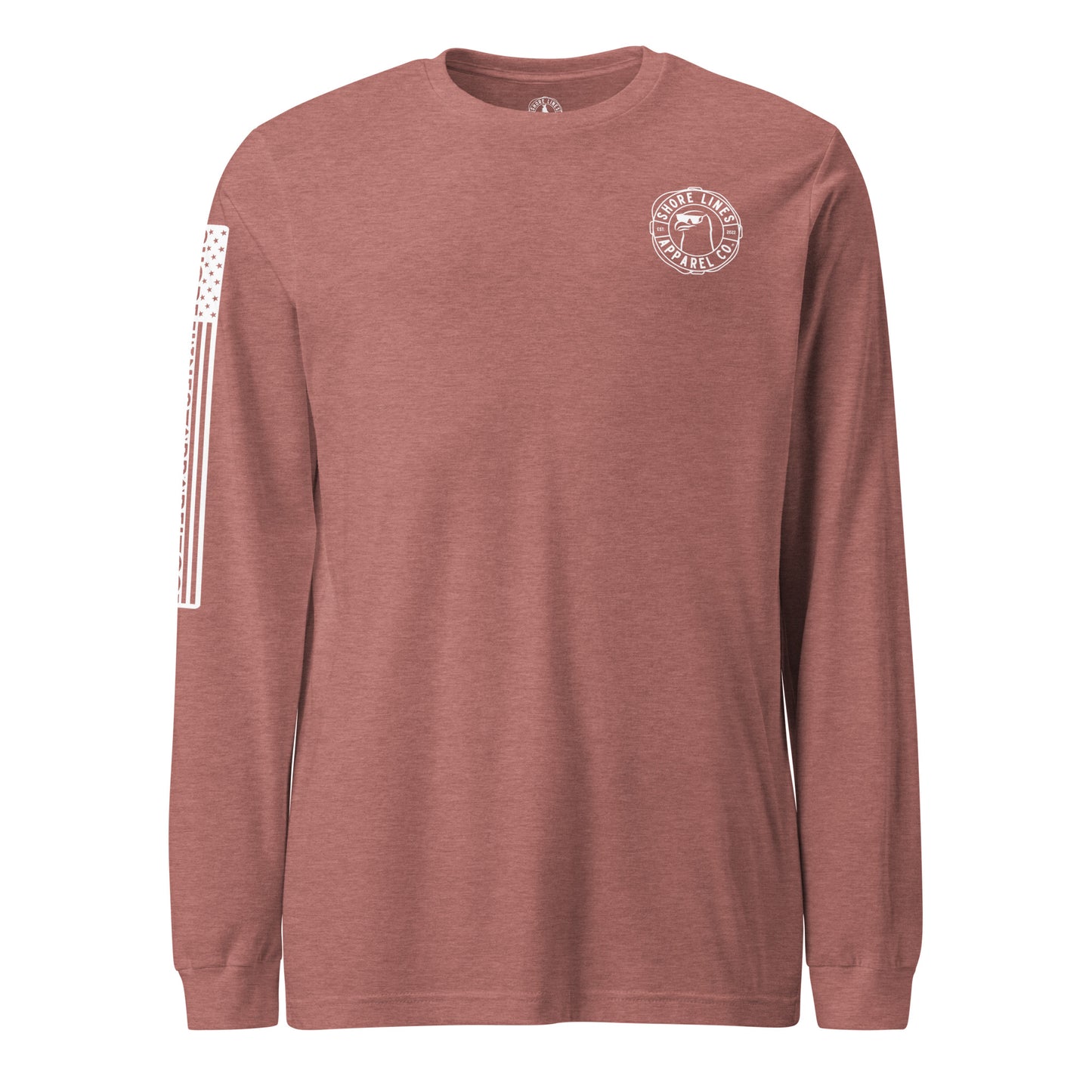 Chesapeake Bae | Long Sleeve P-mauve-Shore Lines Apparel Co.™