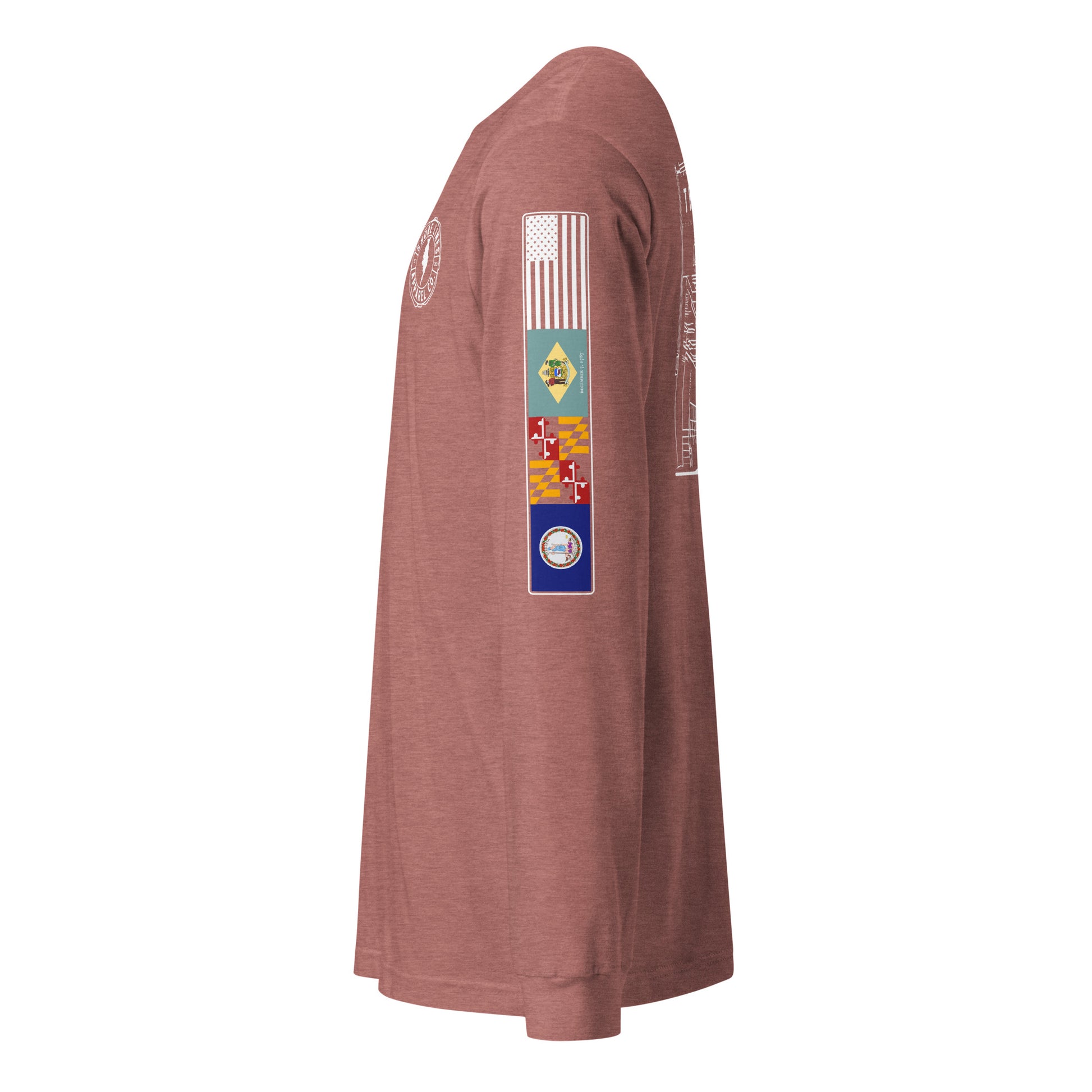 The Right Side CBBT | Core LS P-mauve-Shore Lines Apparel Co.