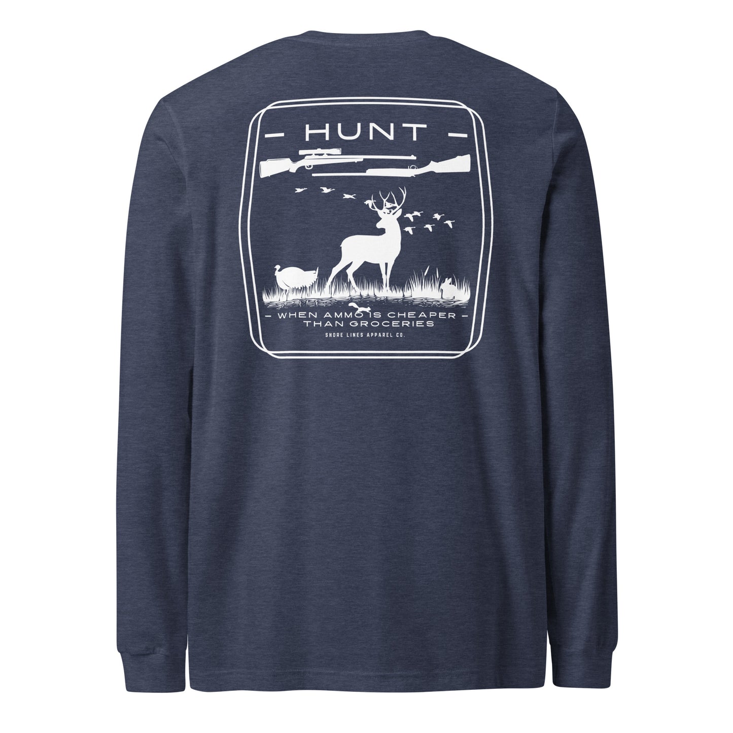 Hunt | Core LS-navy-Shore Lines Apparel Co.