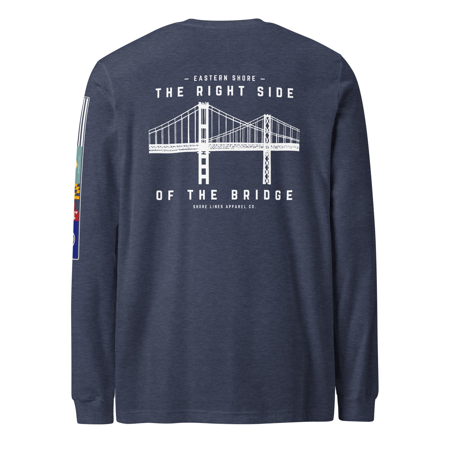 The Right Side | Core LS P-navy-Shore Lines Apparel Co.