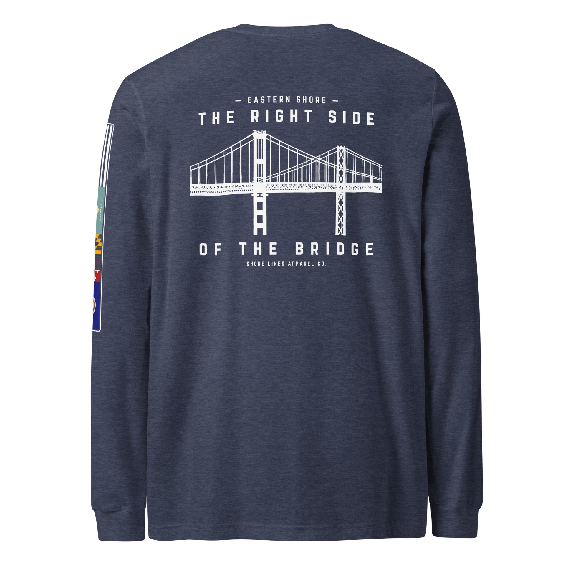 The Right Side | Core LS P-navy-Shore Lines Apparel Co.