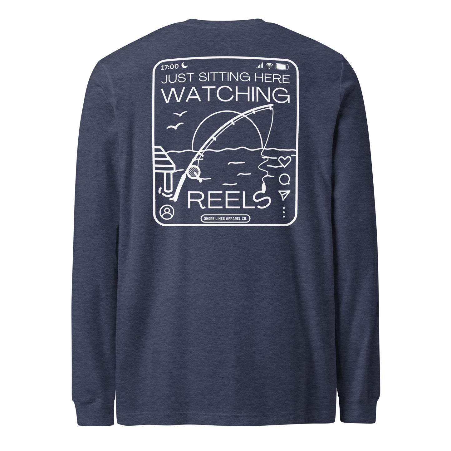 Watching Reels | Core LS-navy-Shore Lines Apparel Co.