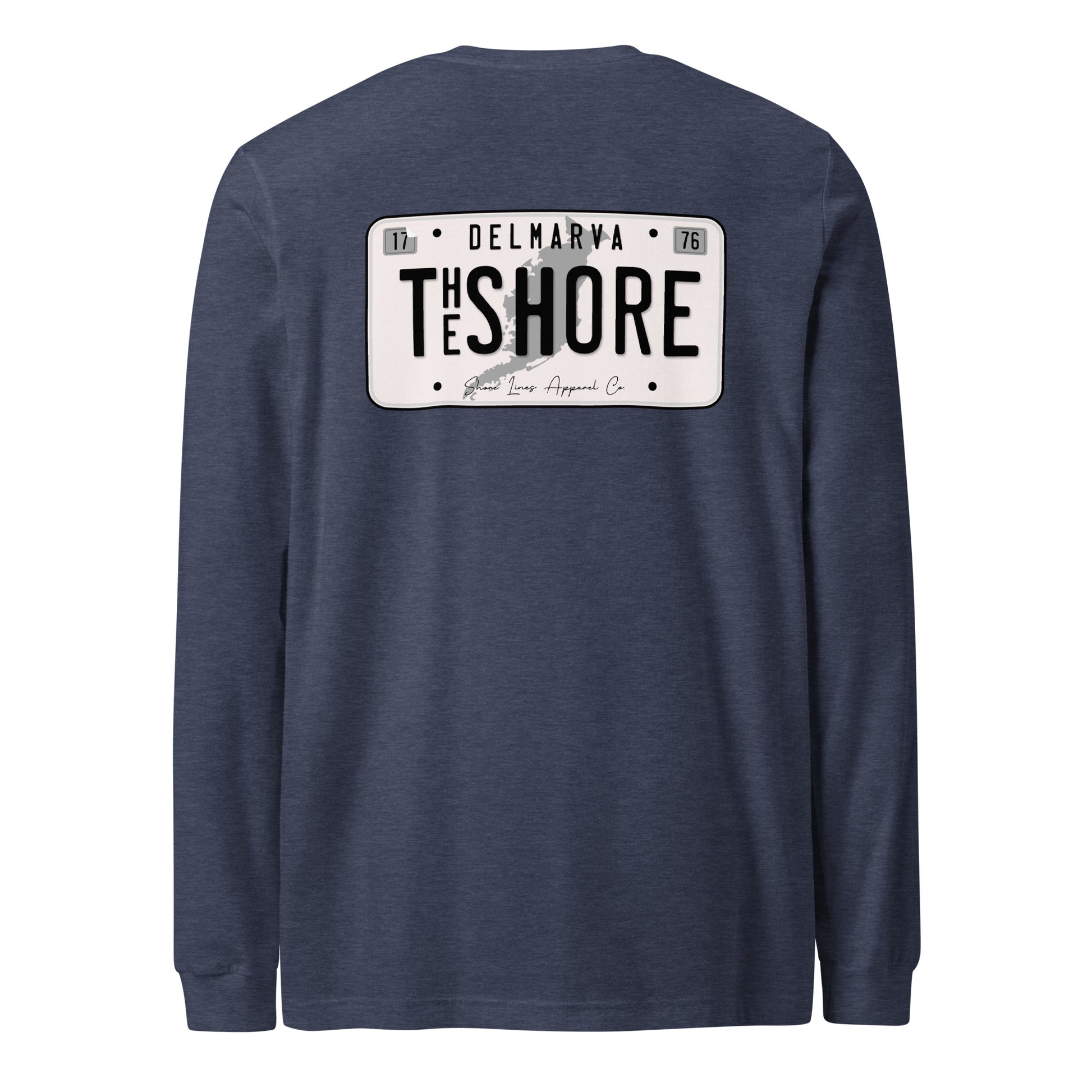 License Plate | Core LS-navy-Shore Lines Apparel Co.