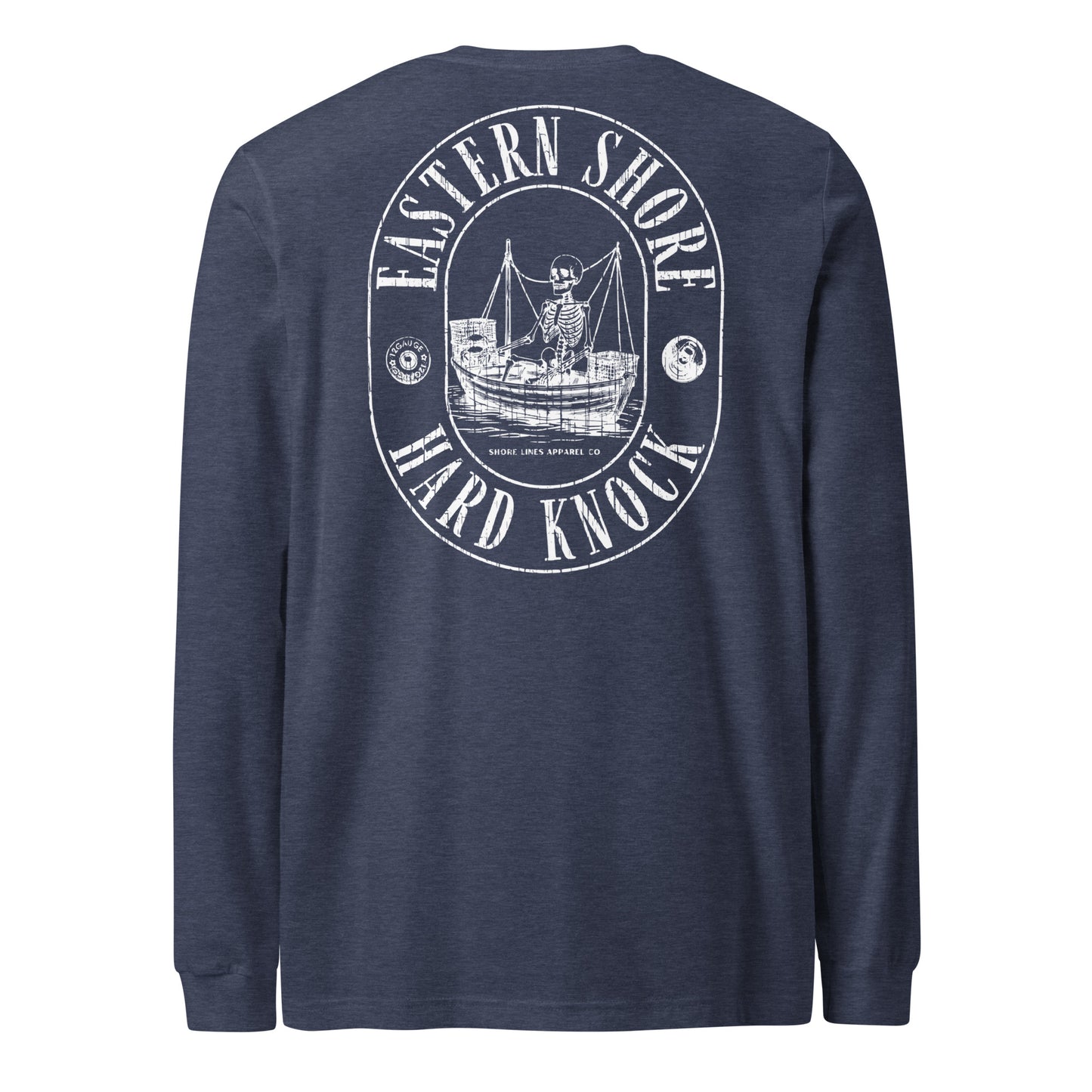 Eastern Shore Hard Knock | Core LS-navy-Shore Lines Apparel Co.