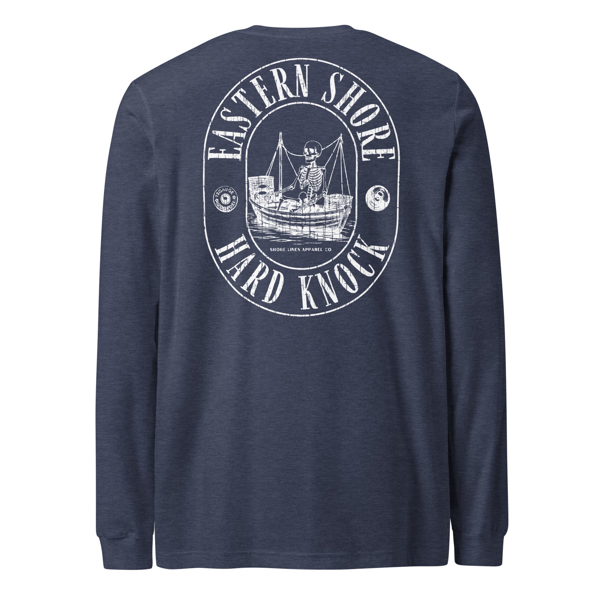 Eastern Shore Hard Knock | Core LS-navy-Shore Lines Apparel Co.