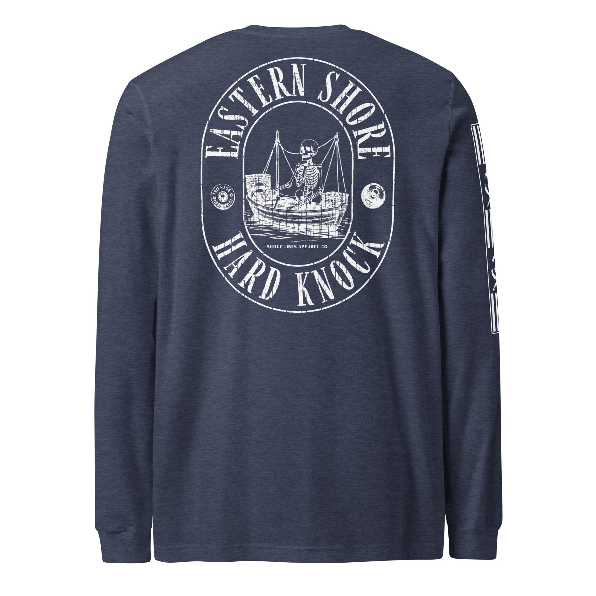 Eastern Shore Hard Knock | Long Sleeve P-navy-Shore Lines Apparel Co.