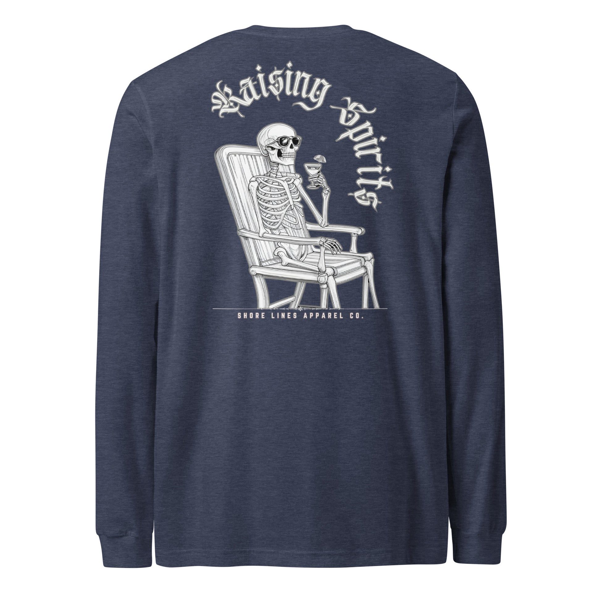 Raising Spirits | Core LS-navy-Shore Lines Apparel Co.