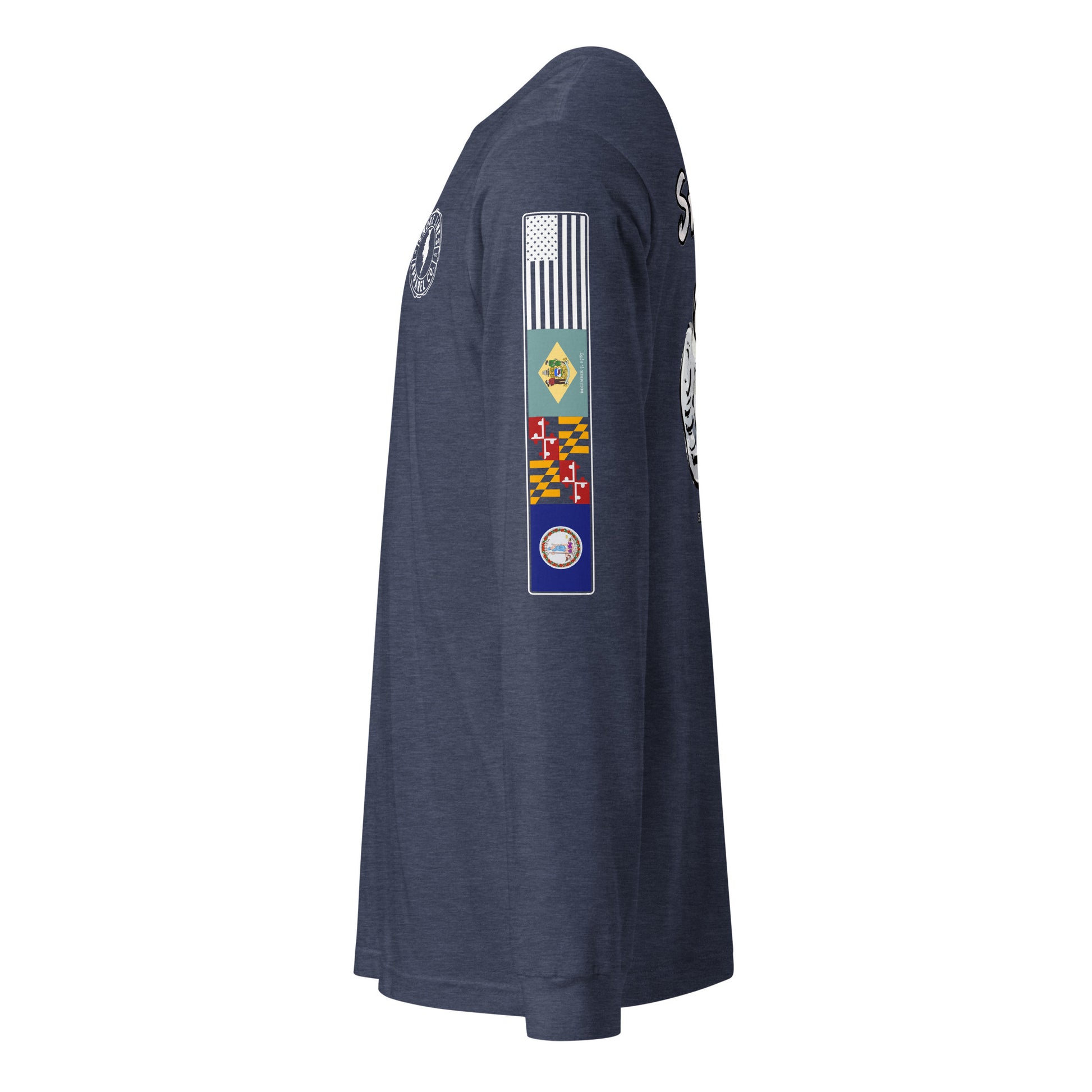 Shuckin A | Core LS P-navy-Shore Lines Apparel Co.