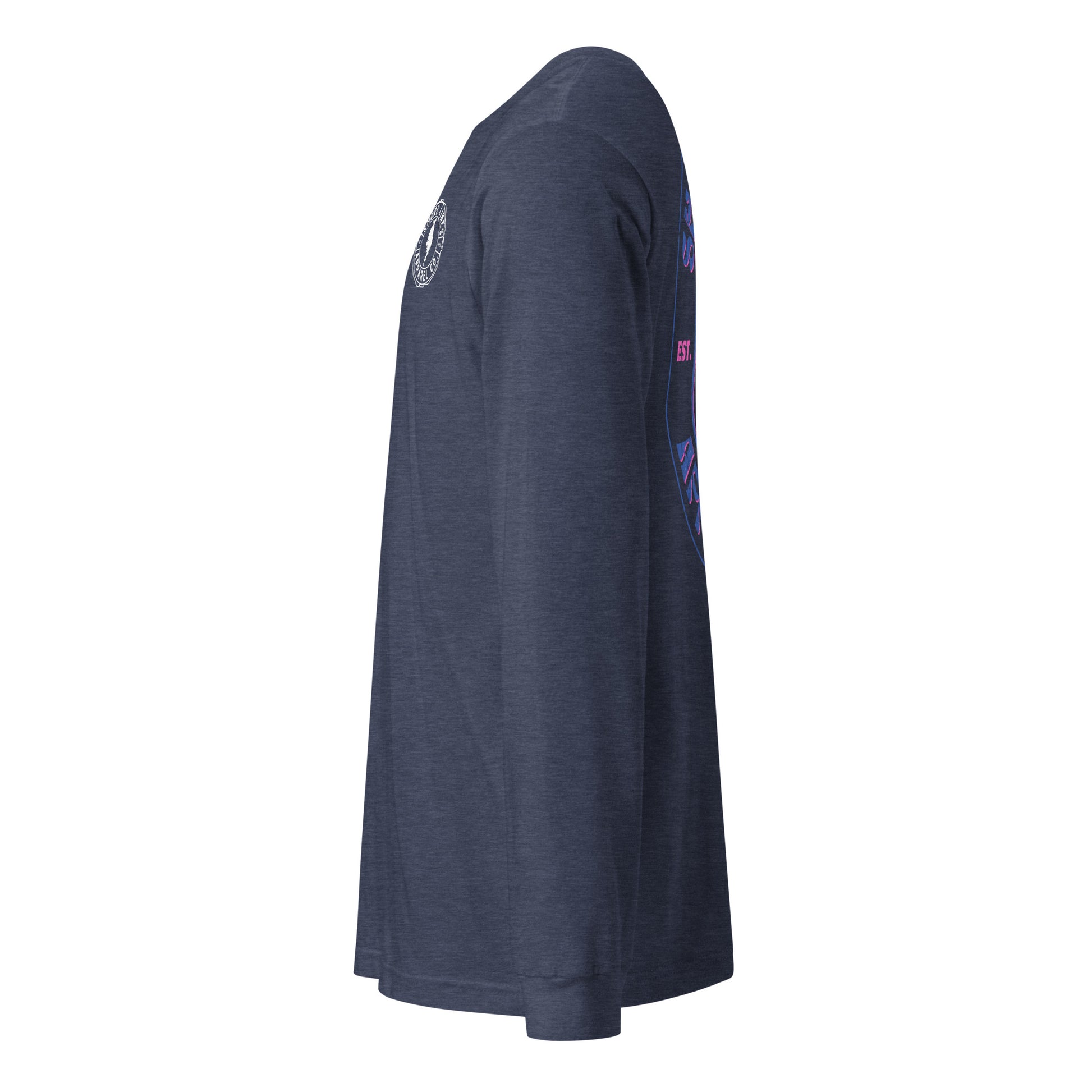 Shore Lines Retro | Core LS-heathernavy-Shore Lines Apparel Co.