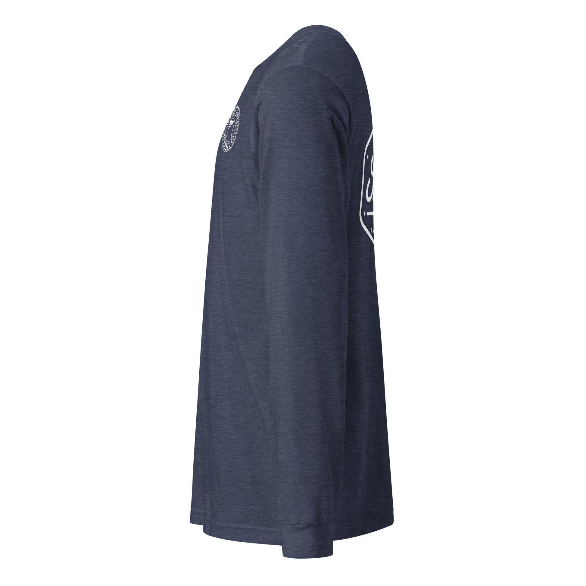 Slower Lower | Long Sleeve P-navy-Shore Lines Apparel Co.™