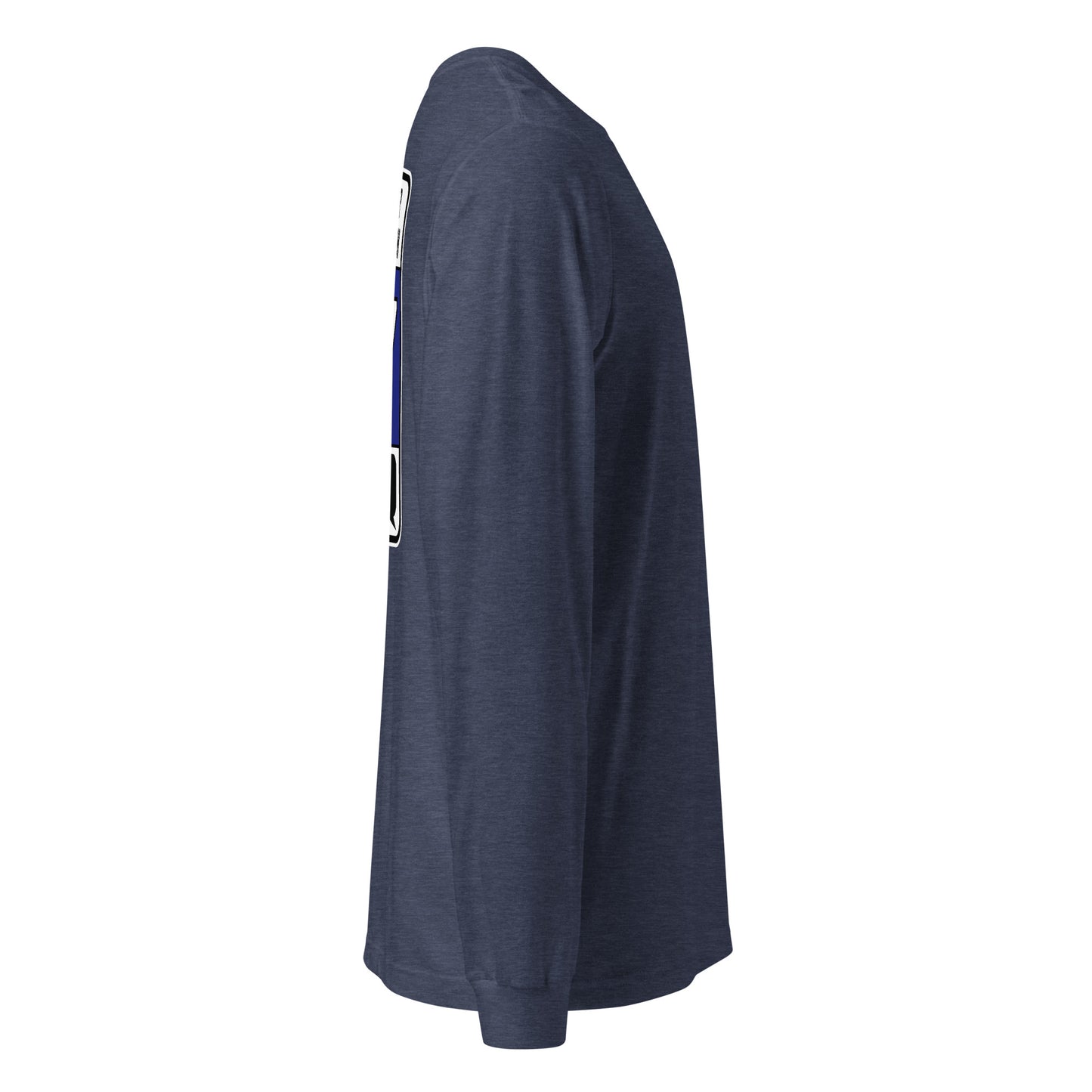 757 Area Code | Core LS-heathernavy-Shore Lines Apparel Co.