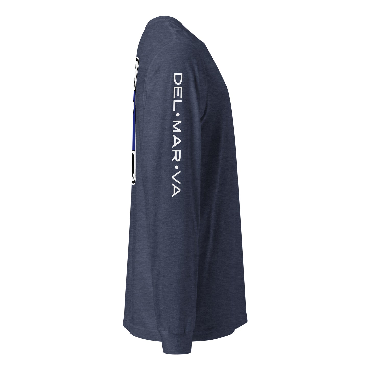 757 Area Code | Core LS P-heathernavy-Shore Lines Apparel Co.