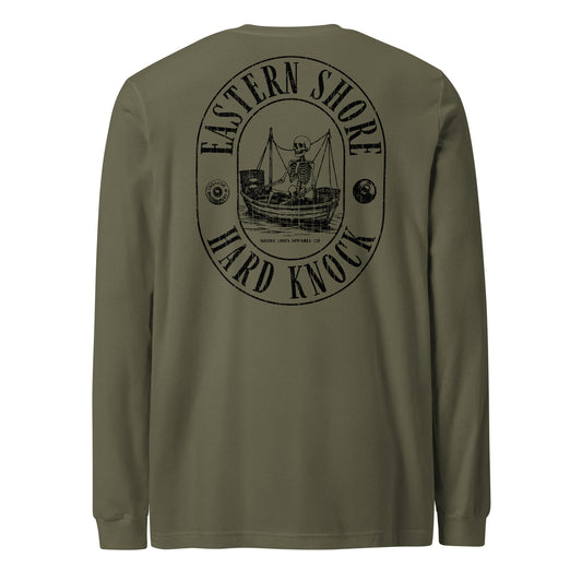 Eastern Shore Hard Knock | Core LS-militarygreen-Shore Lines Apparel Co.
