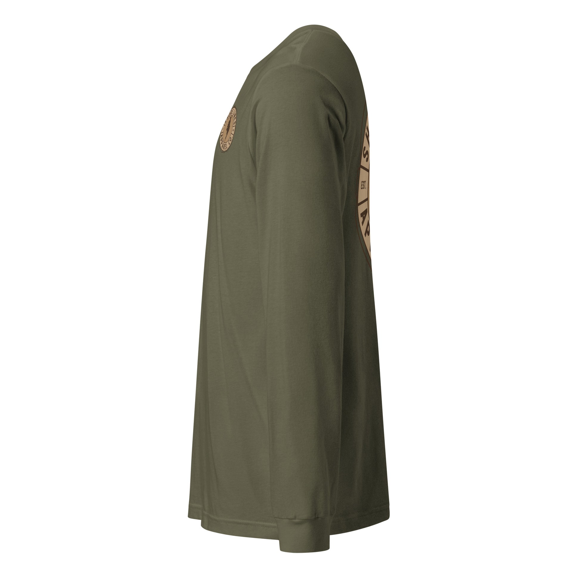 Shore Lines™ Espresso | Core LS-militarygreen-Shore Lines Apparel Co.