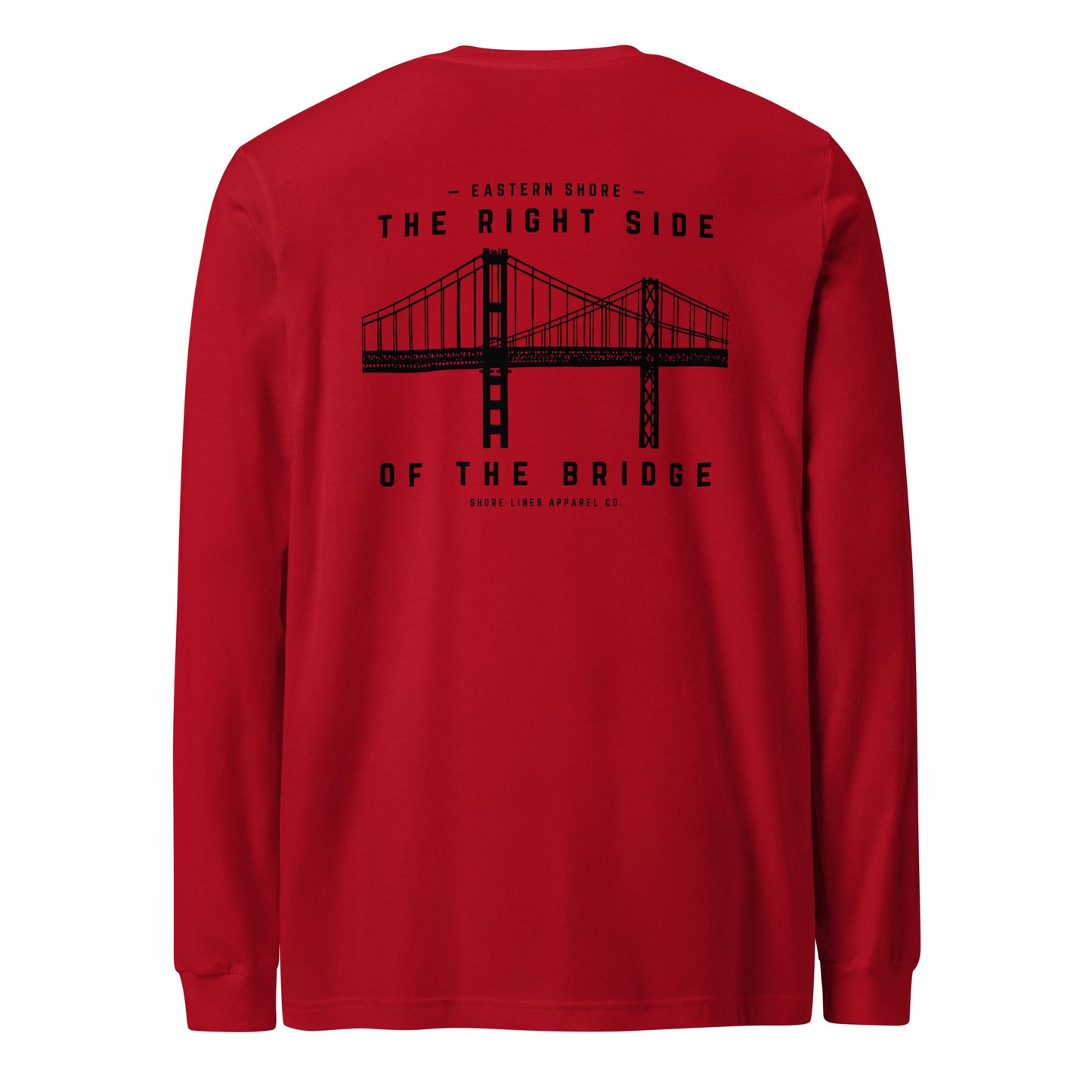 The Right Side | Core LS-red-Shore Lines Apparel Co.