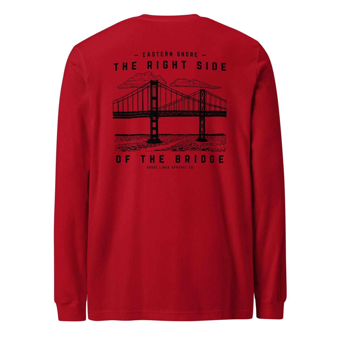 The Right Side CBB | Core LS-red-Shore Lines Apparel Co.