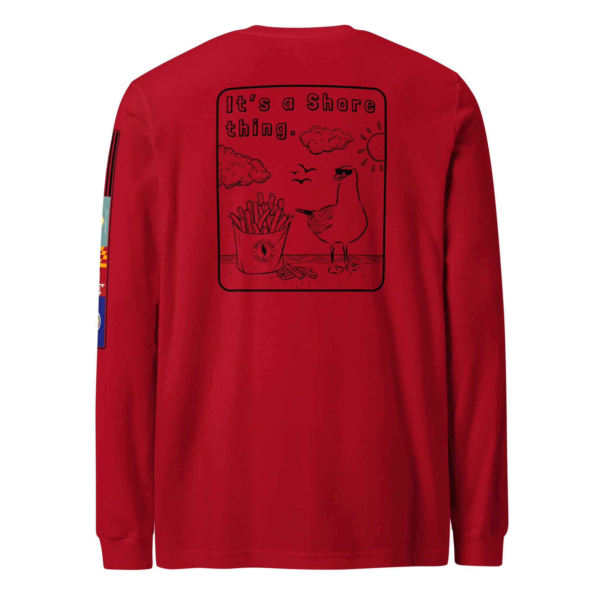 A Shore Thing | Core LS P-red-Shore Lines Apparel Co.