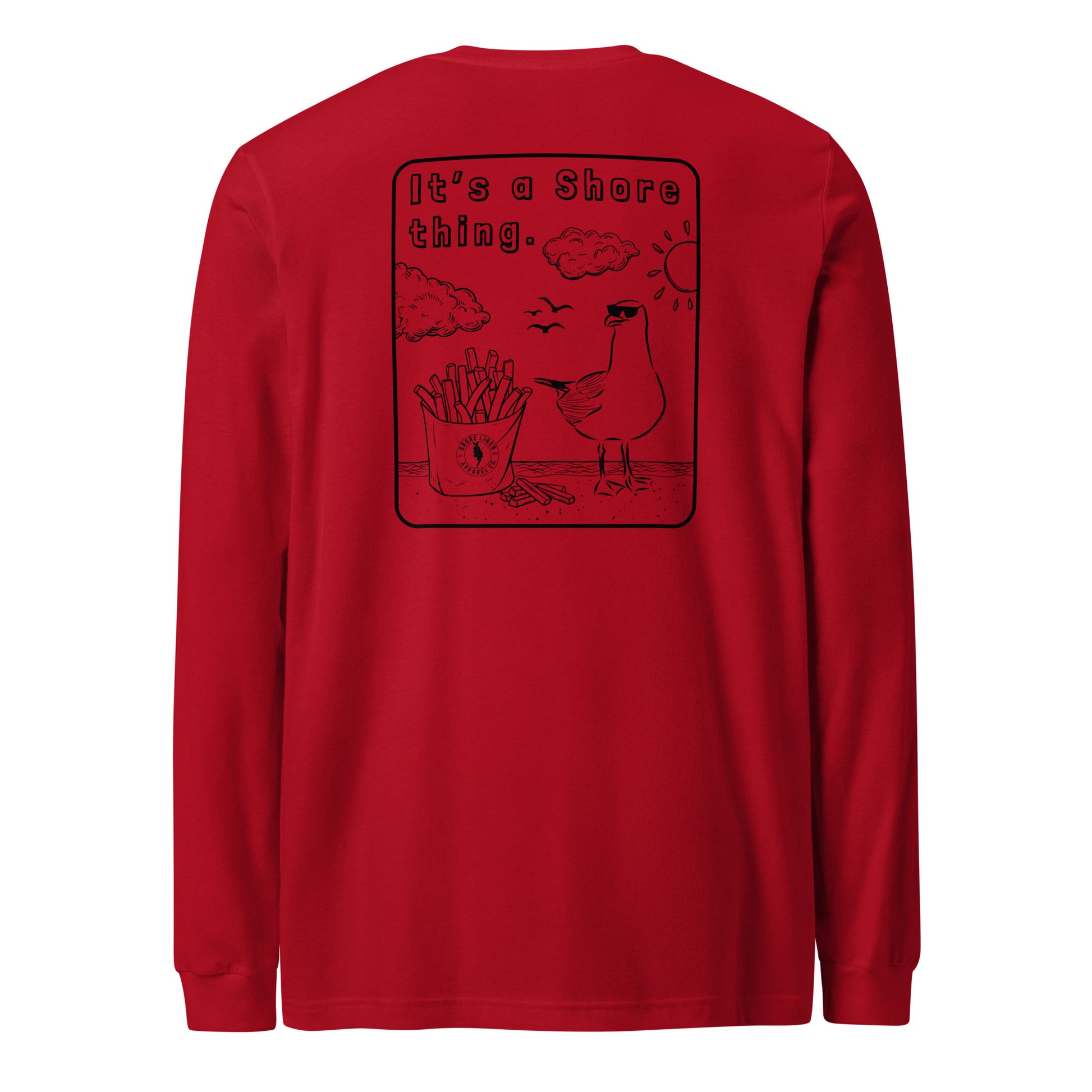 A Shore Thing | Core LS-red-Shore Lines Apparel Co.