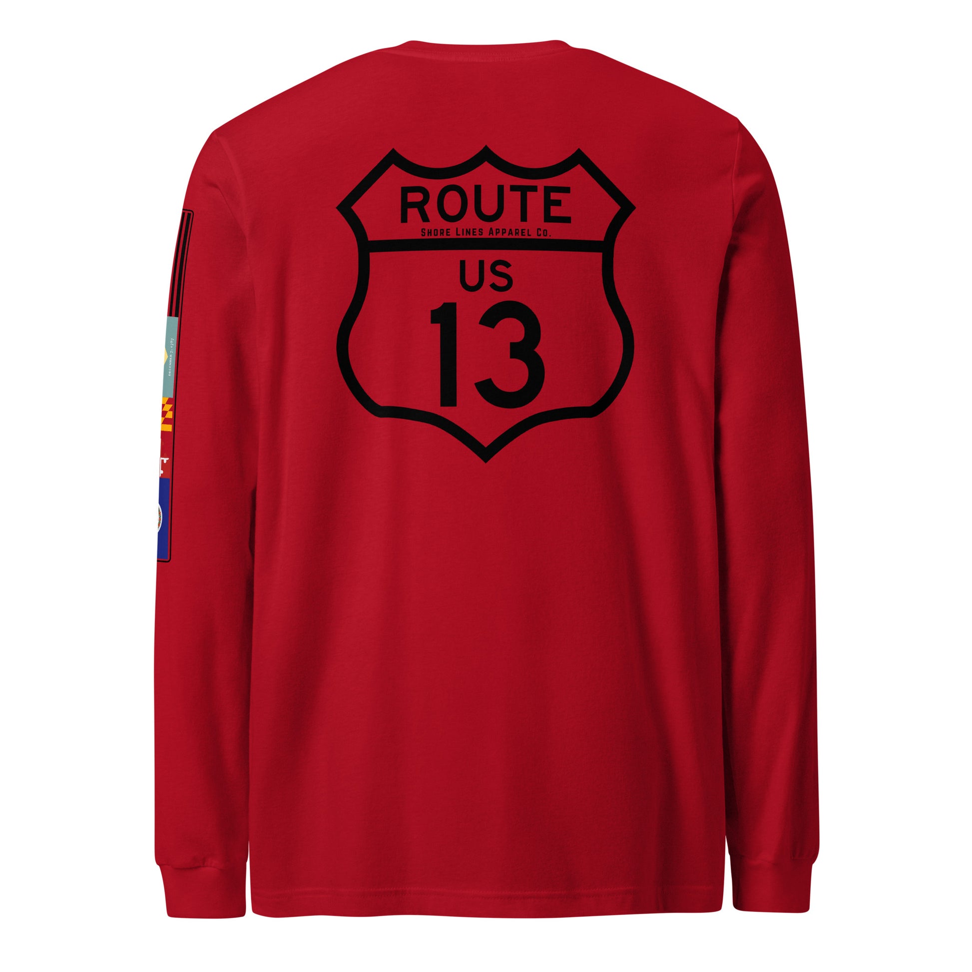 Route 13 | Core LS P-red-Shore Lines Apparel Co.