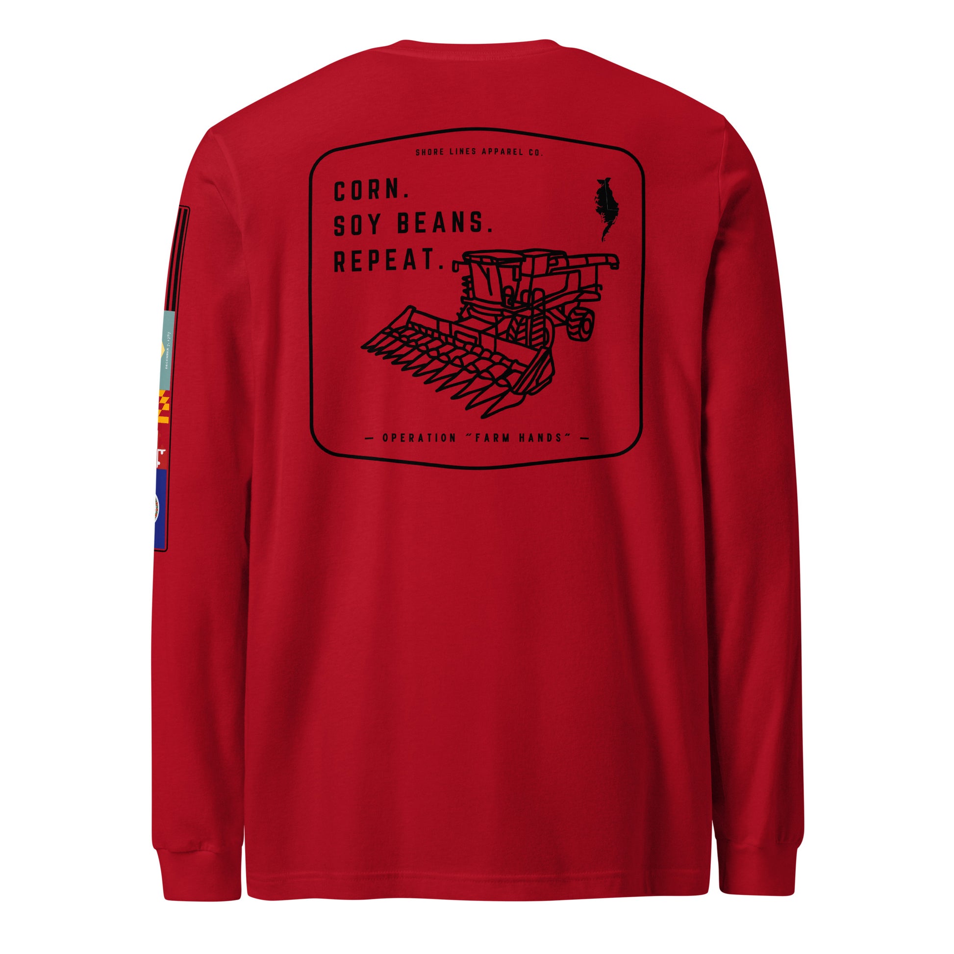 Operation Farm Hands | Core LS P-red-Shore Lines Apparel Co.