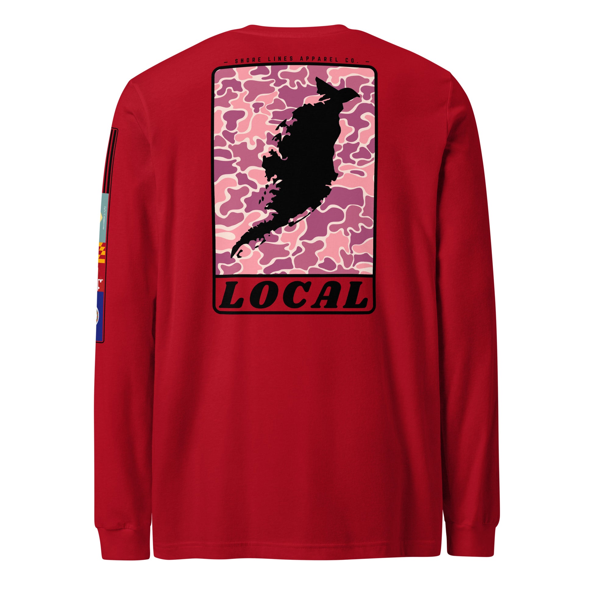 LOCAL (pink) | Core LS P-red-Shore Lines Apparel Co.
