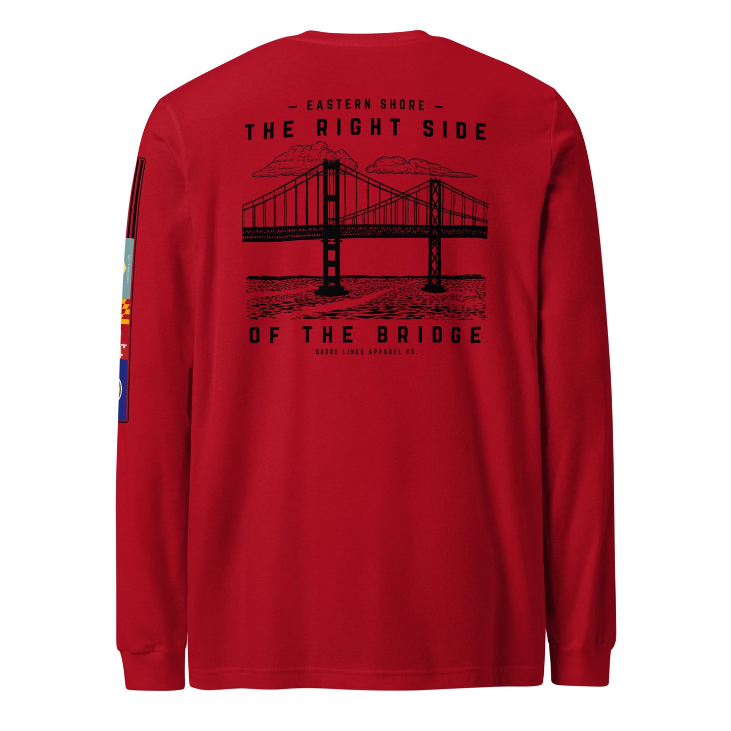 The Right Side CBB | Core LS P-red-Shore Lines Apparel Co.