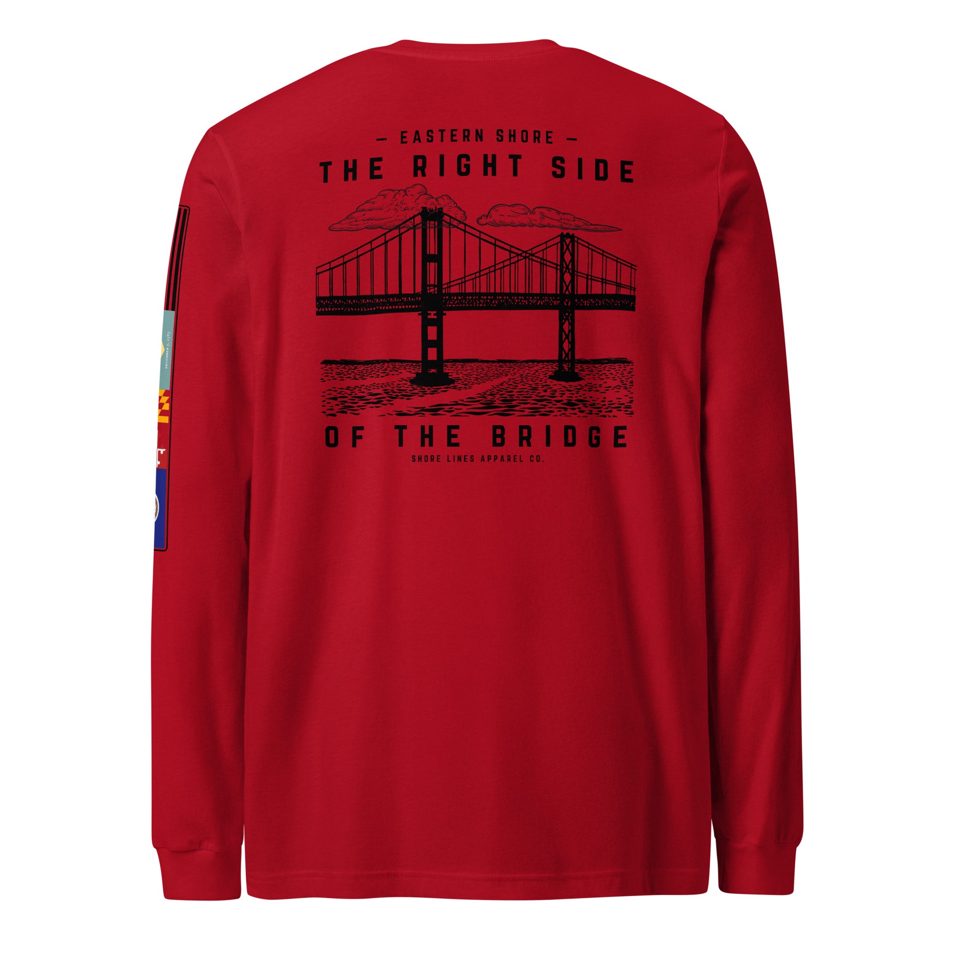 The Right Side CBB | Core LS P-red-Shore Lines Apparel Co.