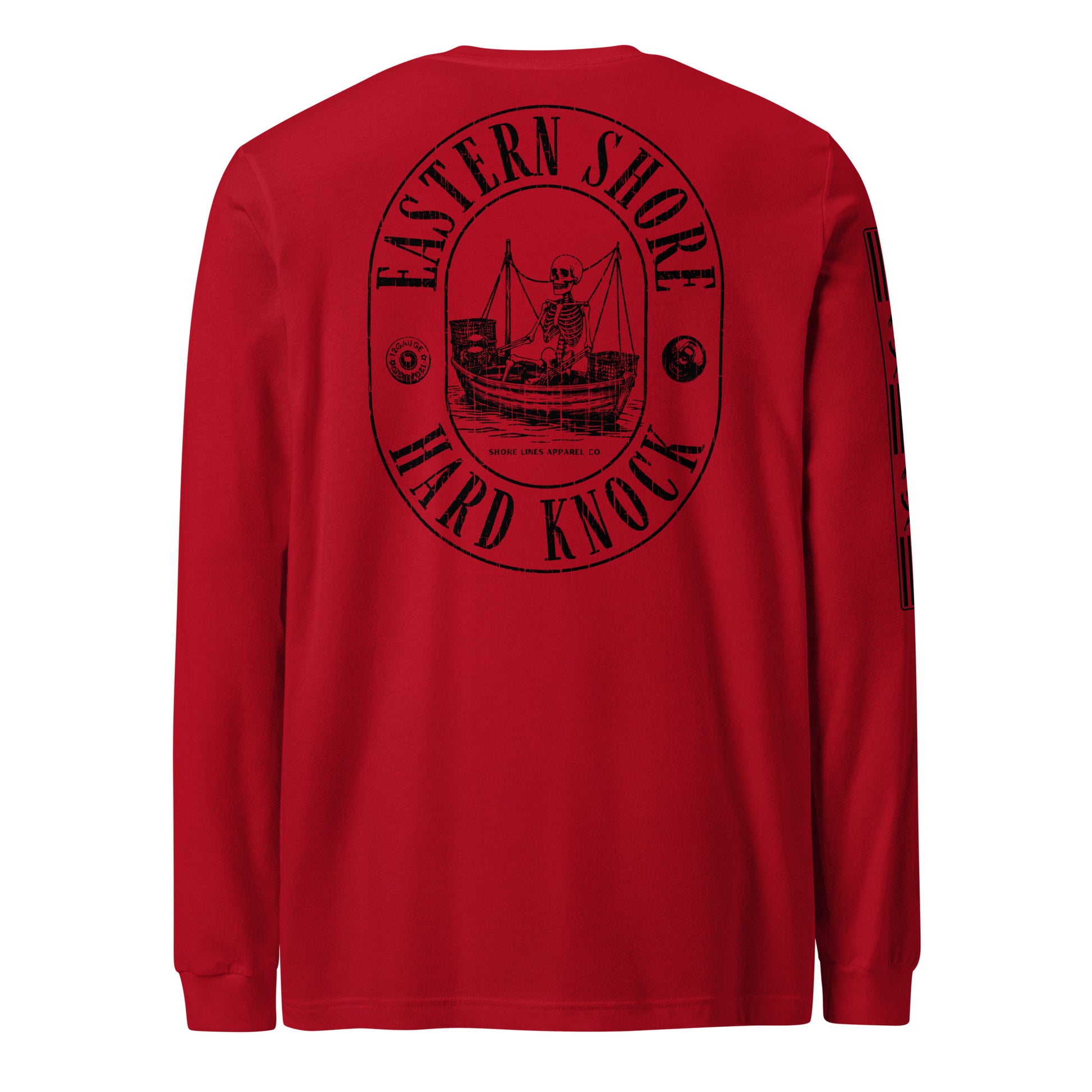 Eastern Shore Hard Knock | Long Sleeve P-red-Shore Lines Apparel Co.