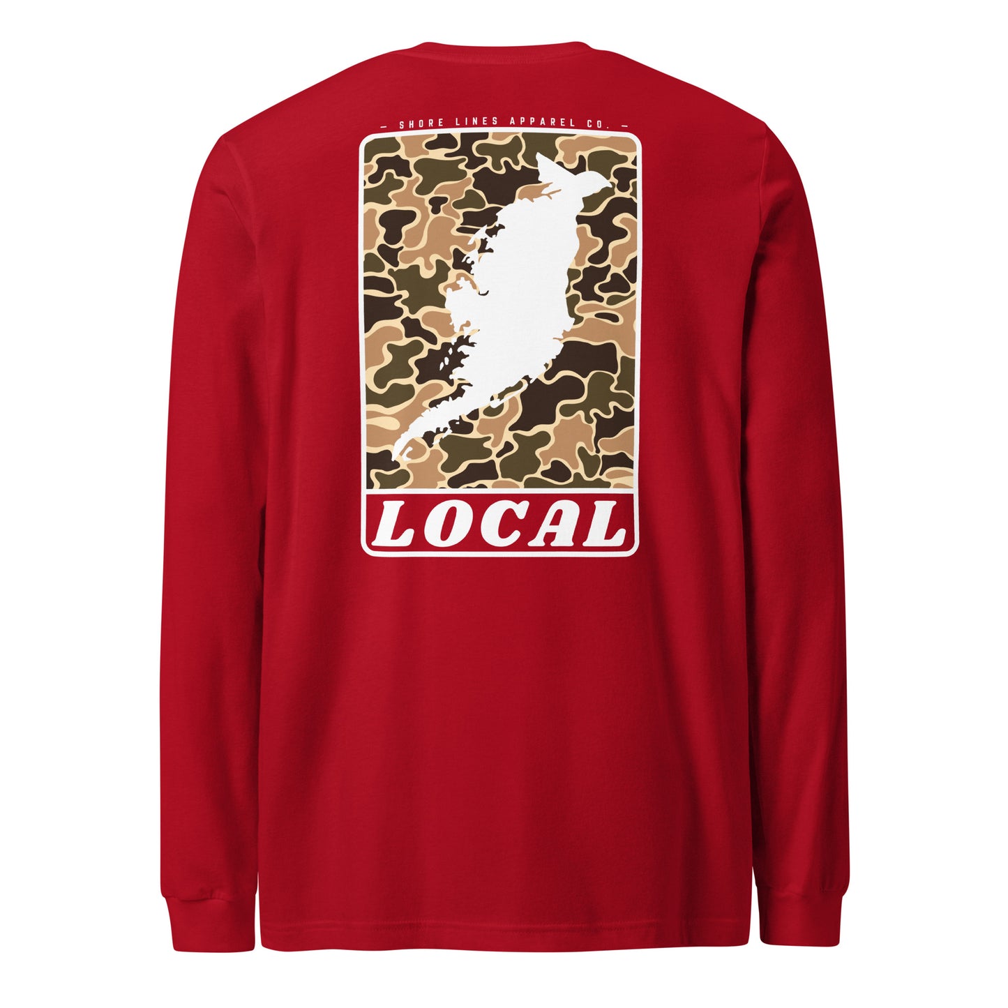 LOCAL | Long Sleeve-red-Shore Lines Apparel Co.